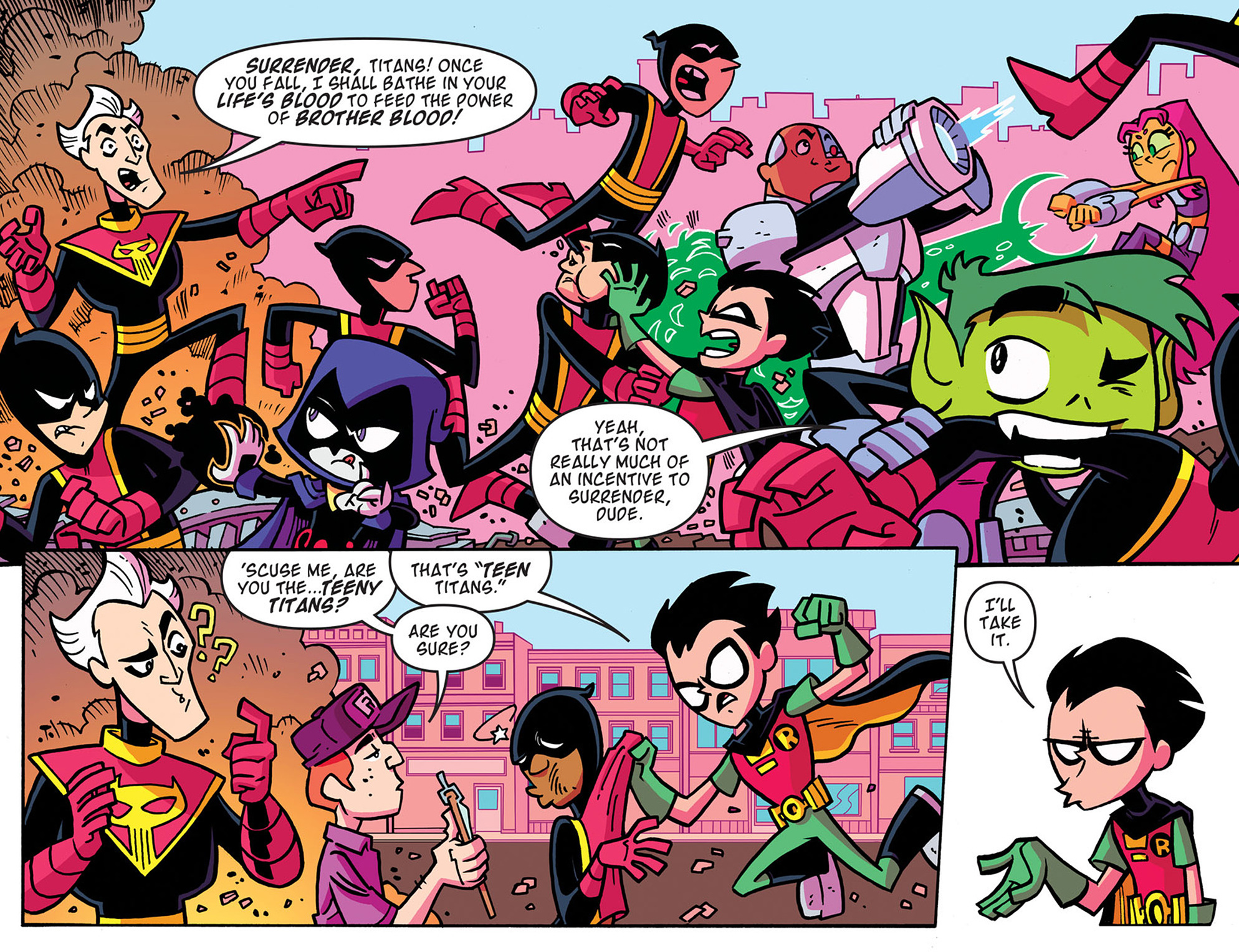 Read online Teen Titans Go! (2013) comic -  Issue #35 - 4