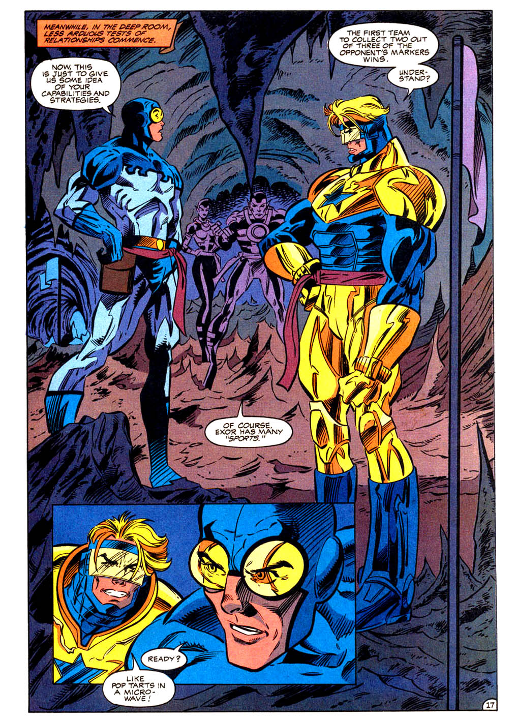 Read online Extreme Justice comic -  Issue #16 - 17