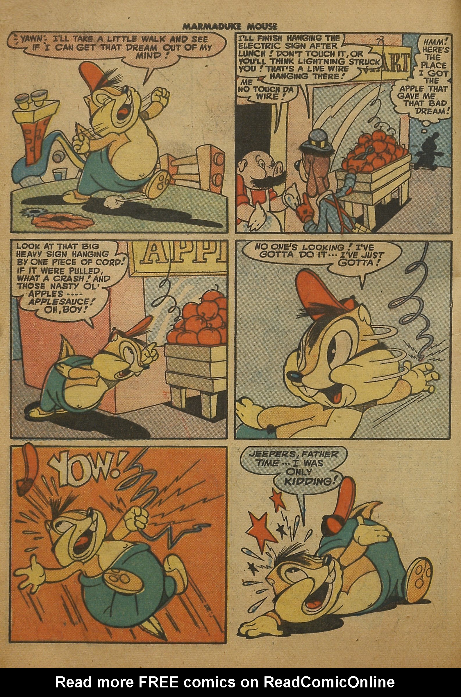 Read online Marmaduke Mouse comic -  Issue #8 - 14