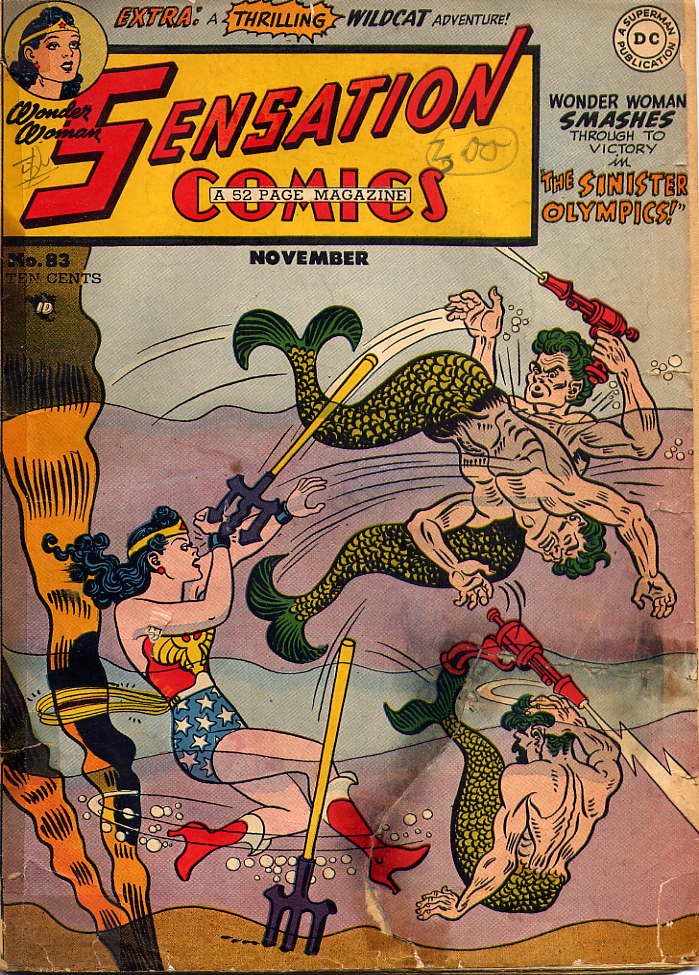 Read online Sensation (Mystery) Comics comic -  Issue #83 - 1