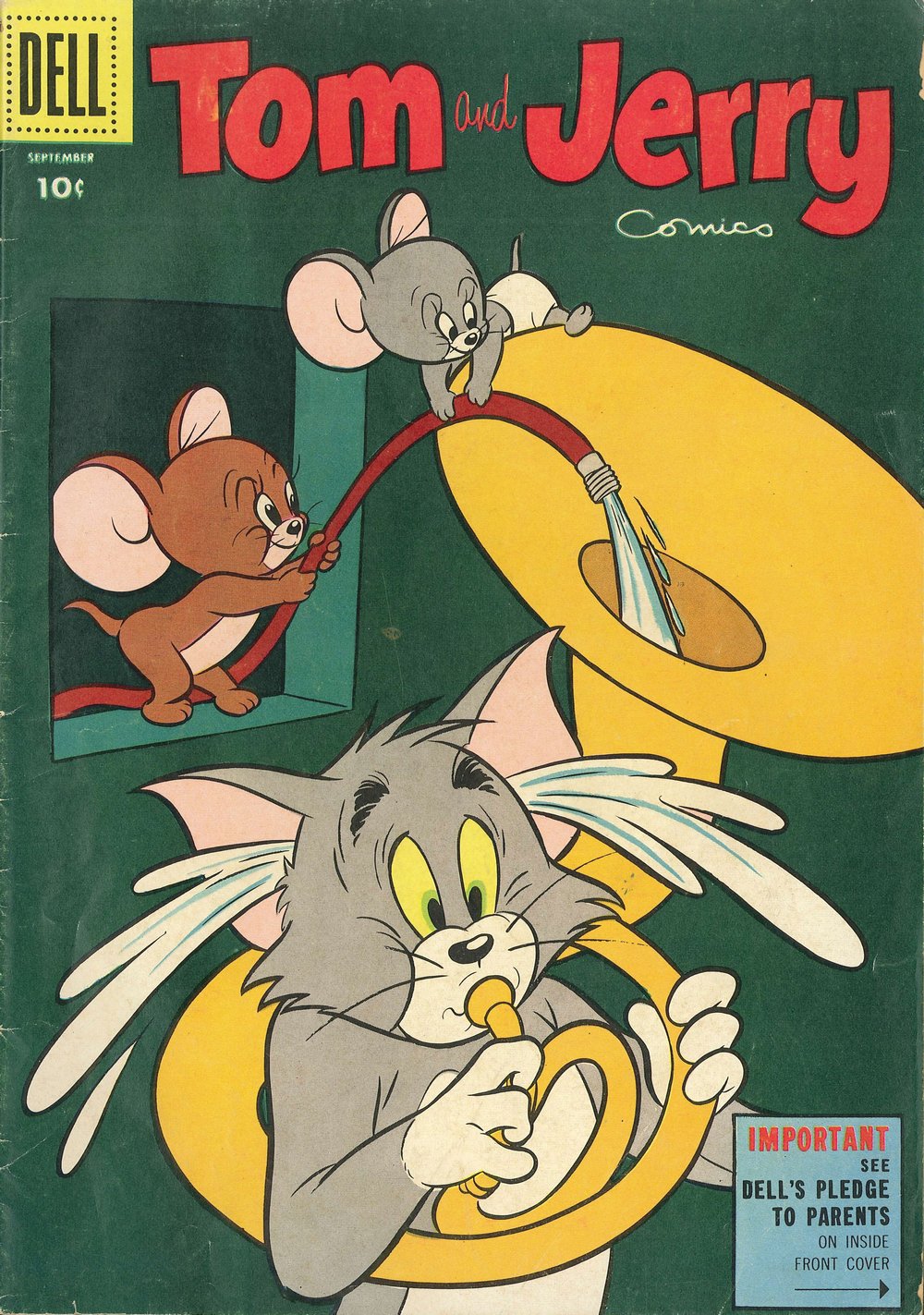 Read online Tom & Jerry Comics comic -  Issue #134 - 1