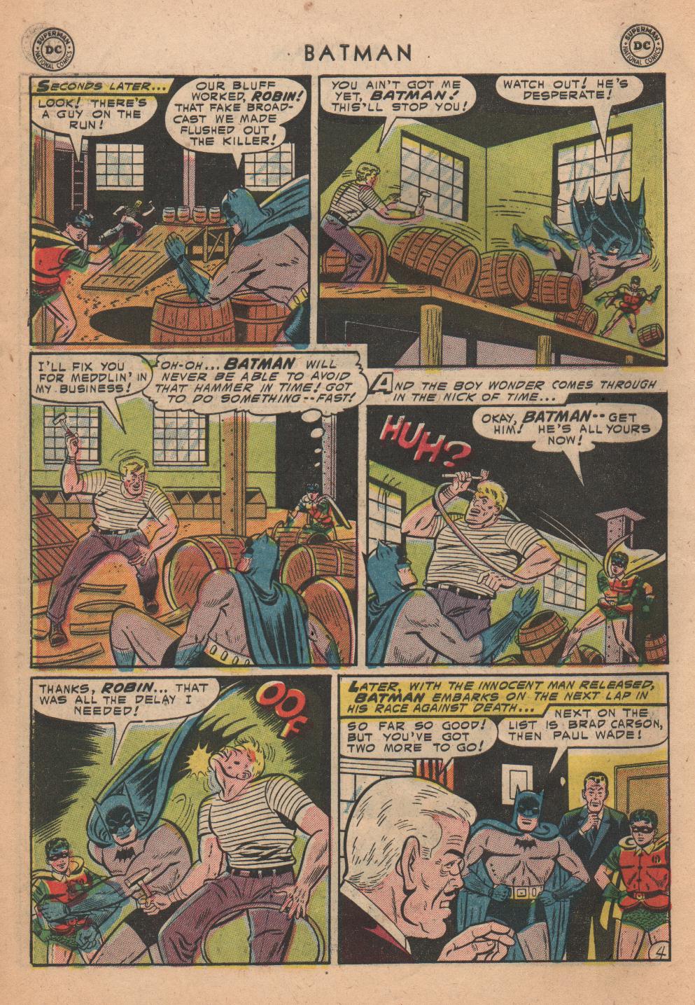 Read online Batman (1940) comic -  Issue #90 - 6