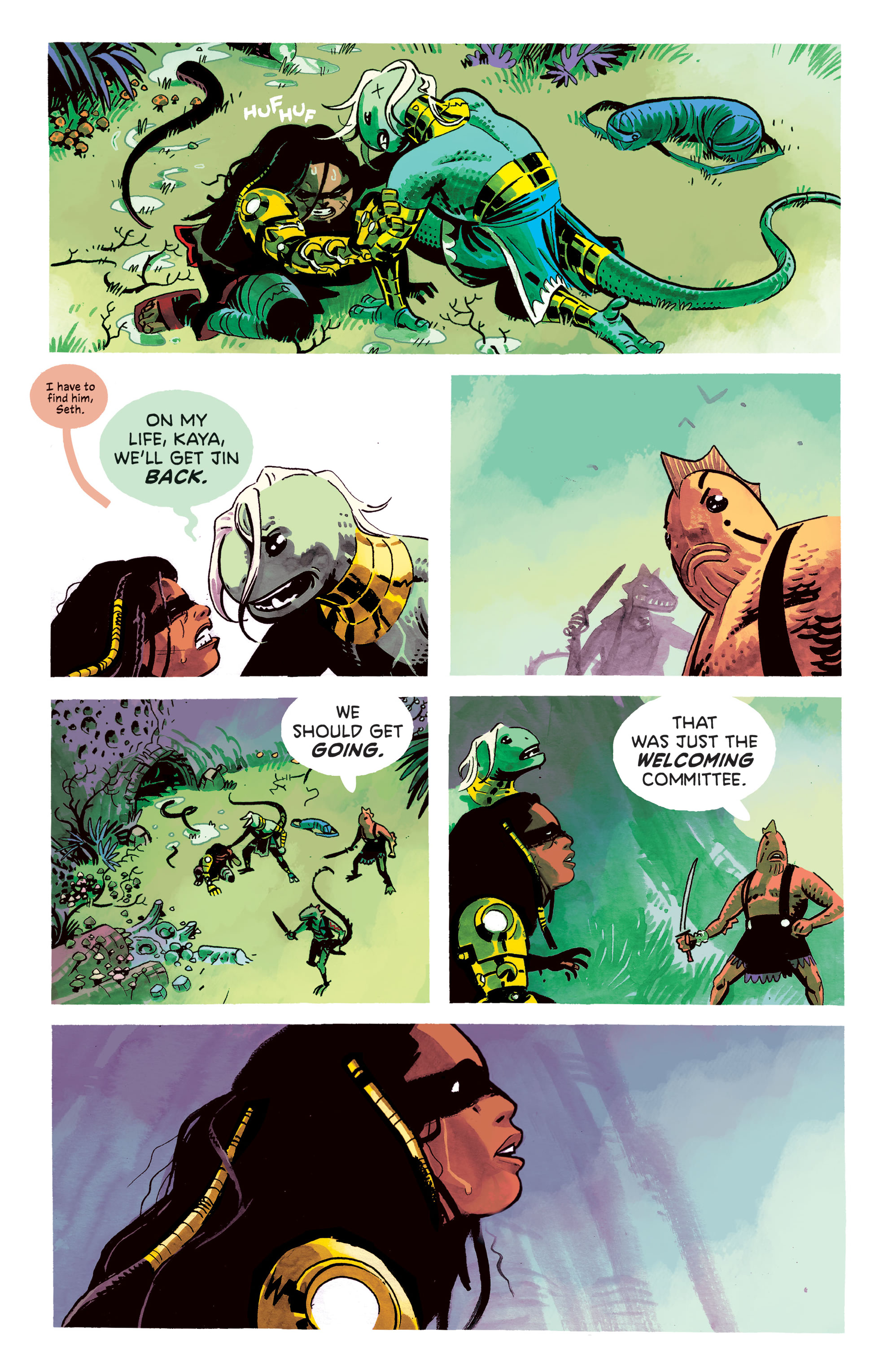 Read online Kaya comic -  Issue #7 - 13