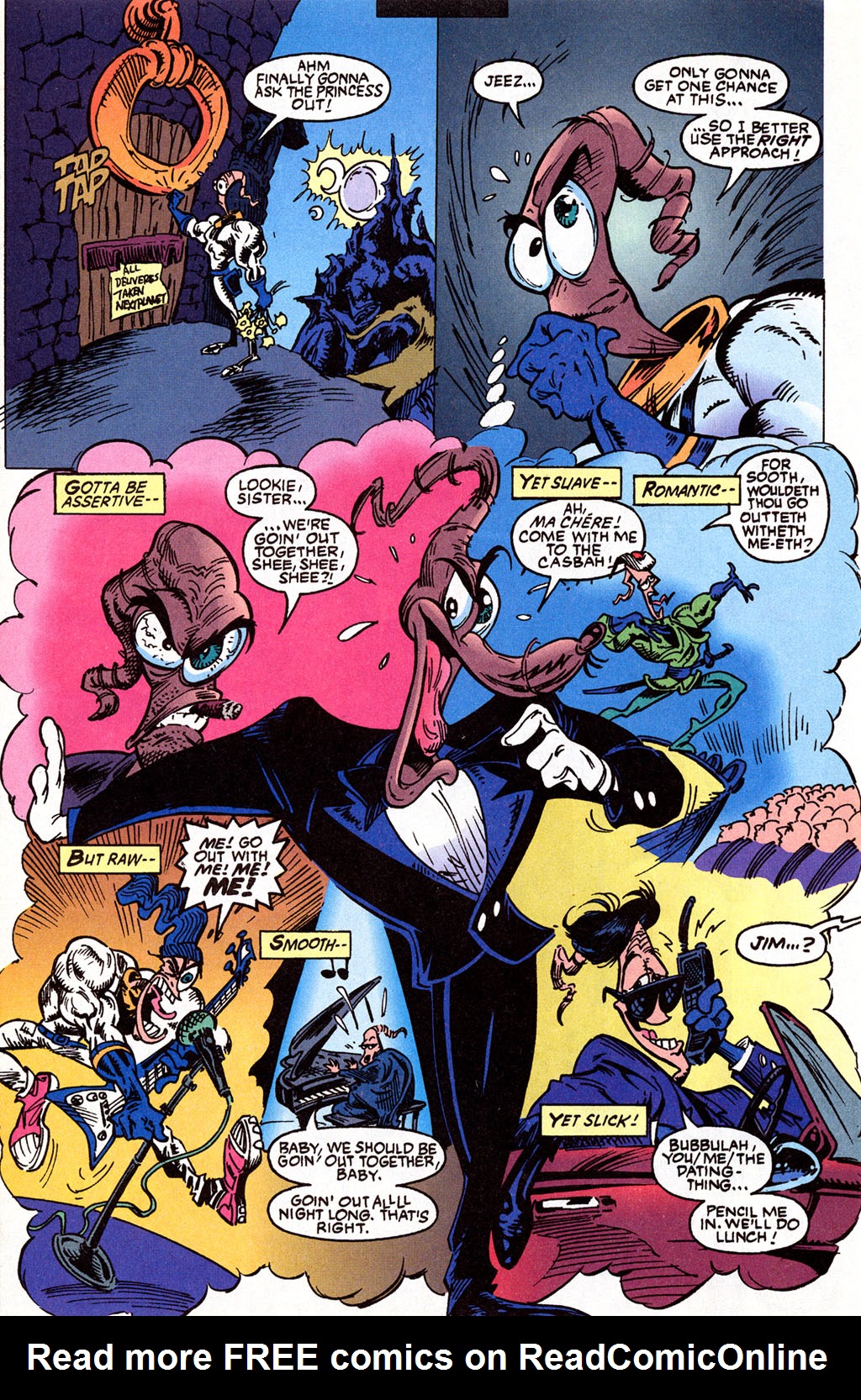 Read online Earthworm Jim comic -  Issue #1 - 6