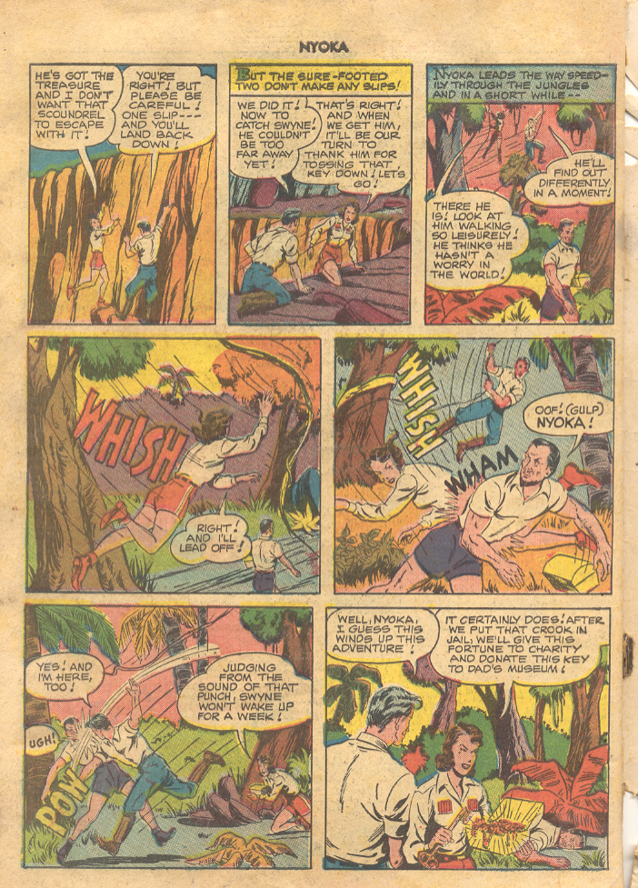 Read online Nyoka the Jungle Girl (1945) comic -  Issue #53 - 50