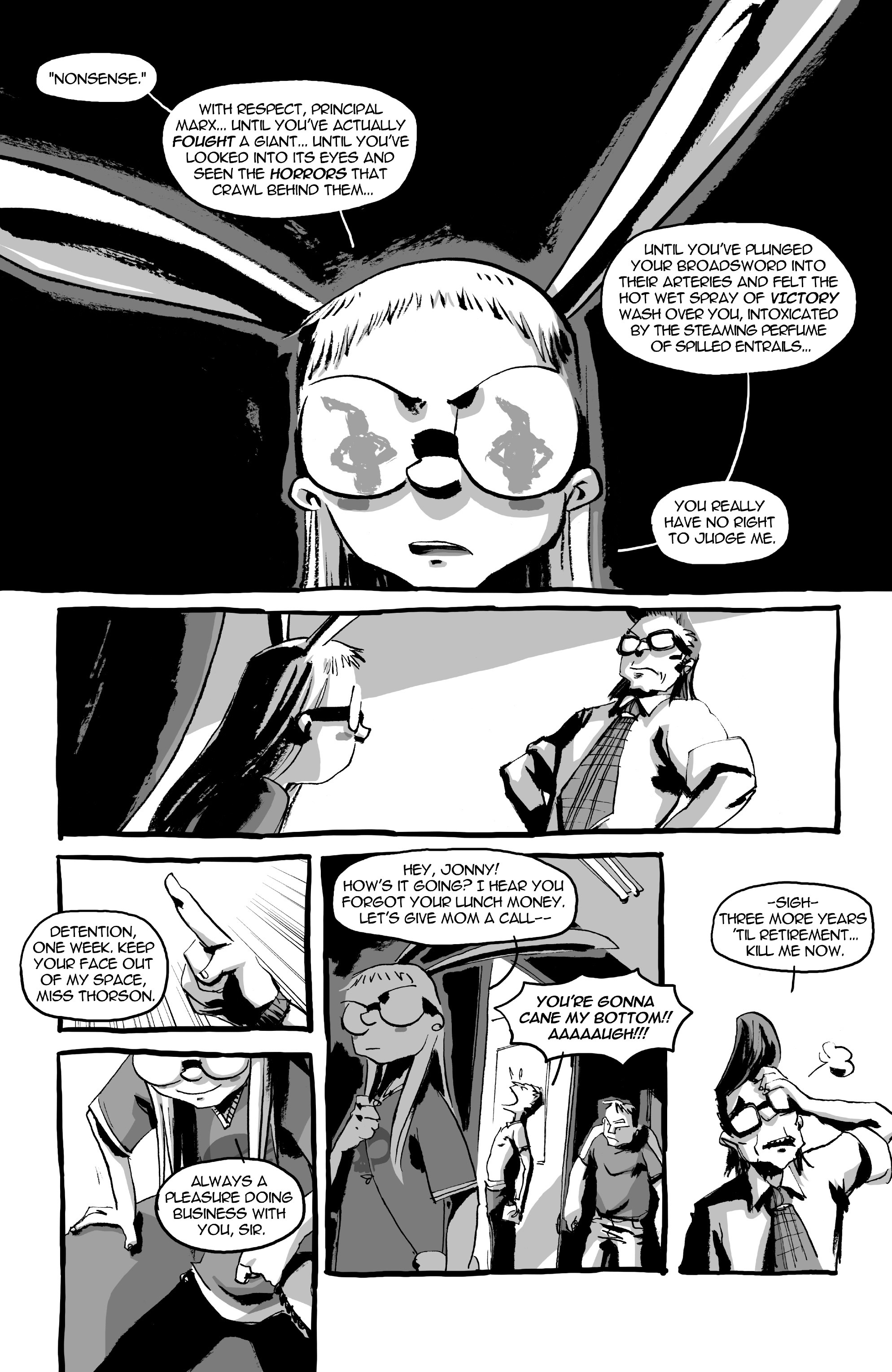 Read online I Kill Giants comic -  Issue #1 - 13
