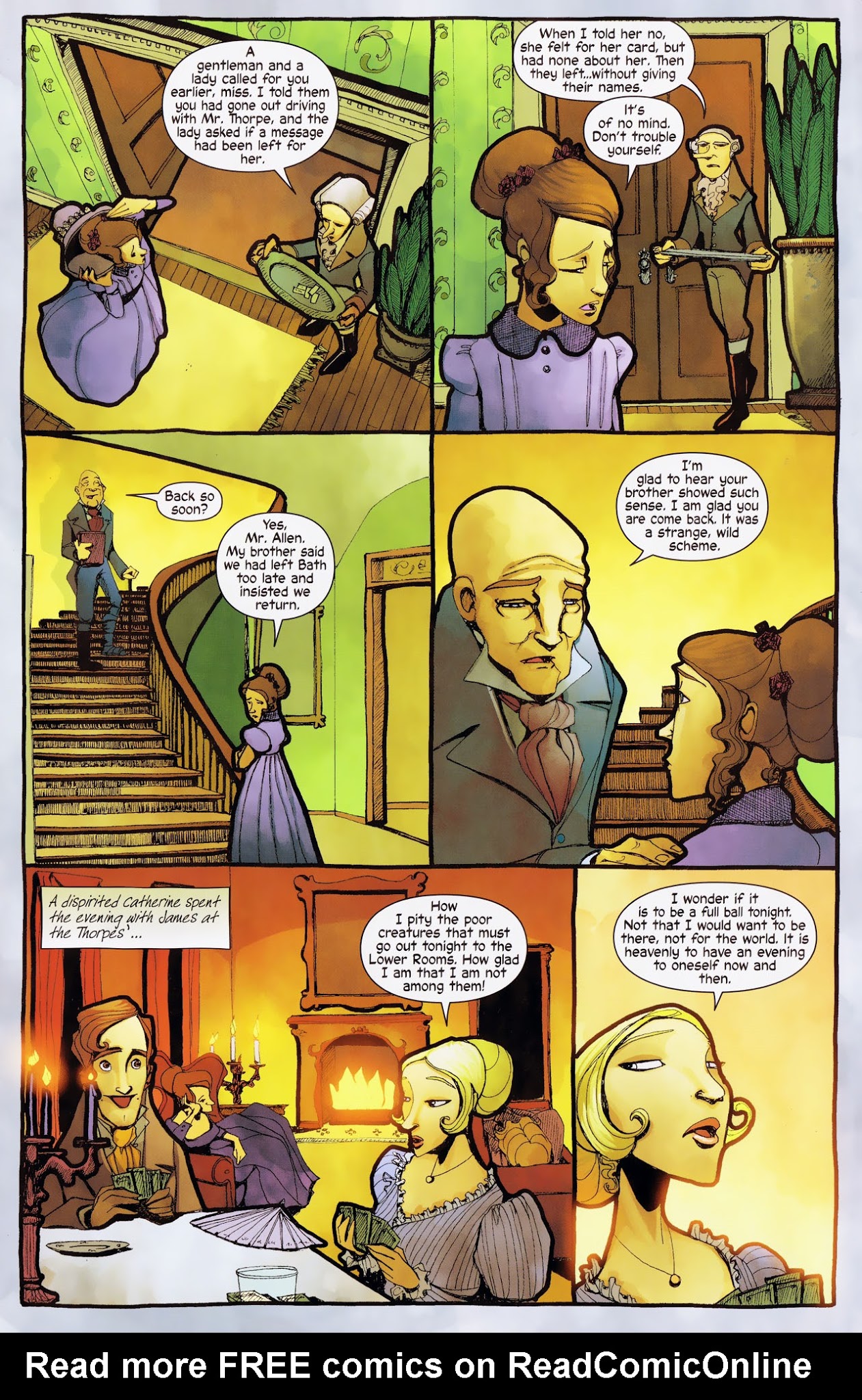 Read online Northanger Abbey comic -  Issue #2 - 20