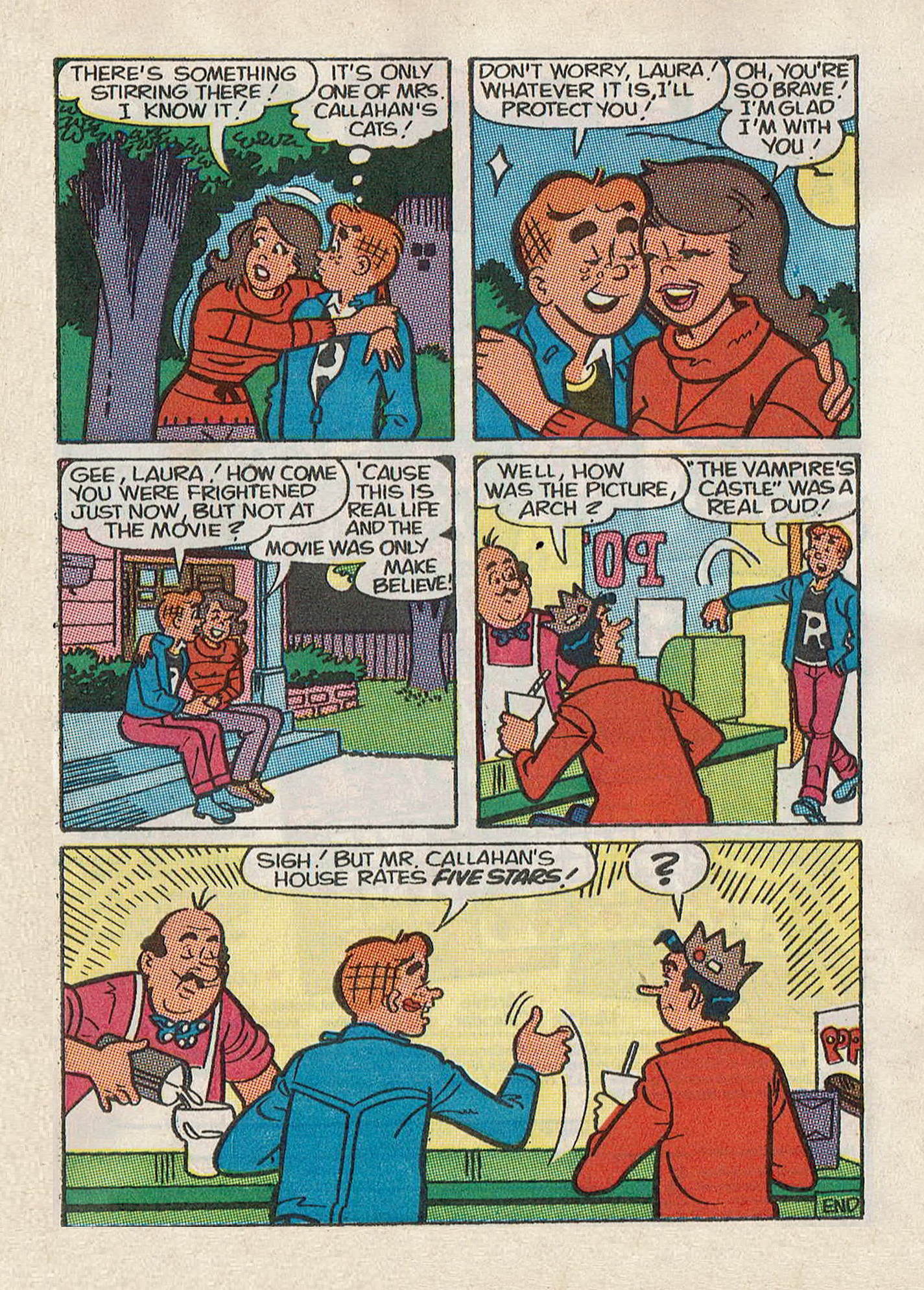 Read online Jughead Jones Comics Digest comic -  Issue #60 - 129