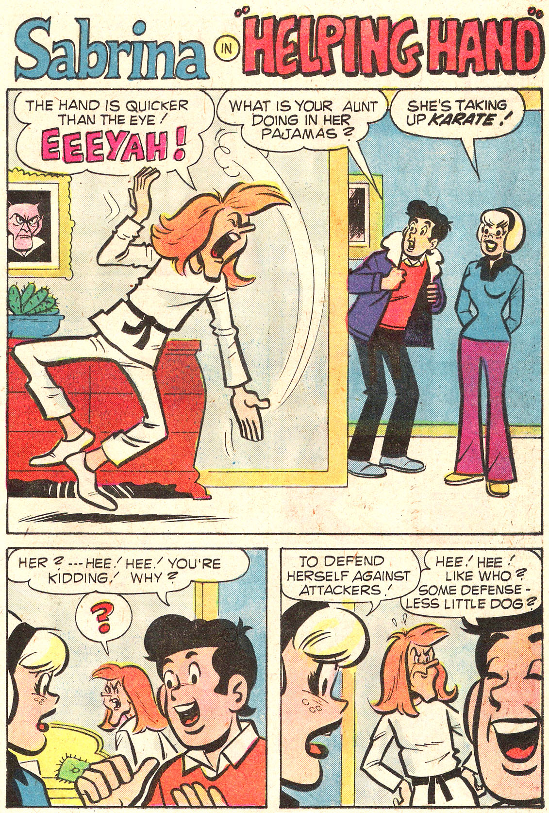 Read online Sabrina The Teenage Witch (1971) comic -  Issue #46 - 21