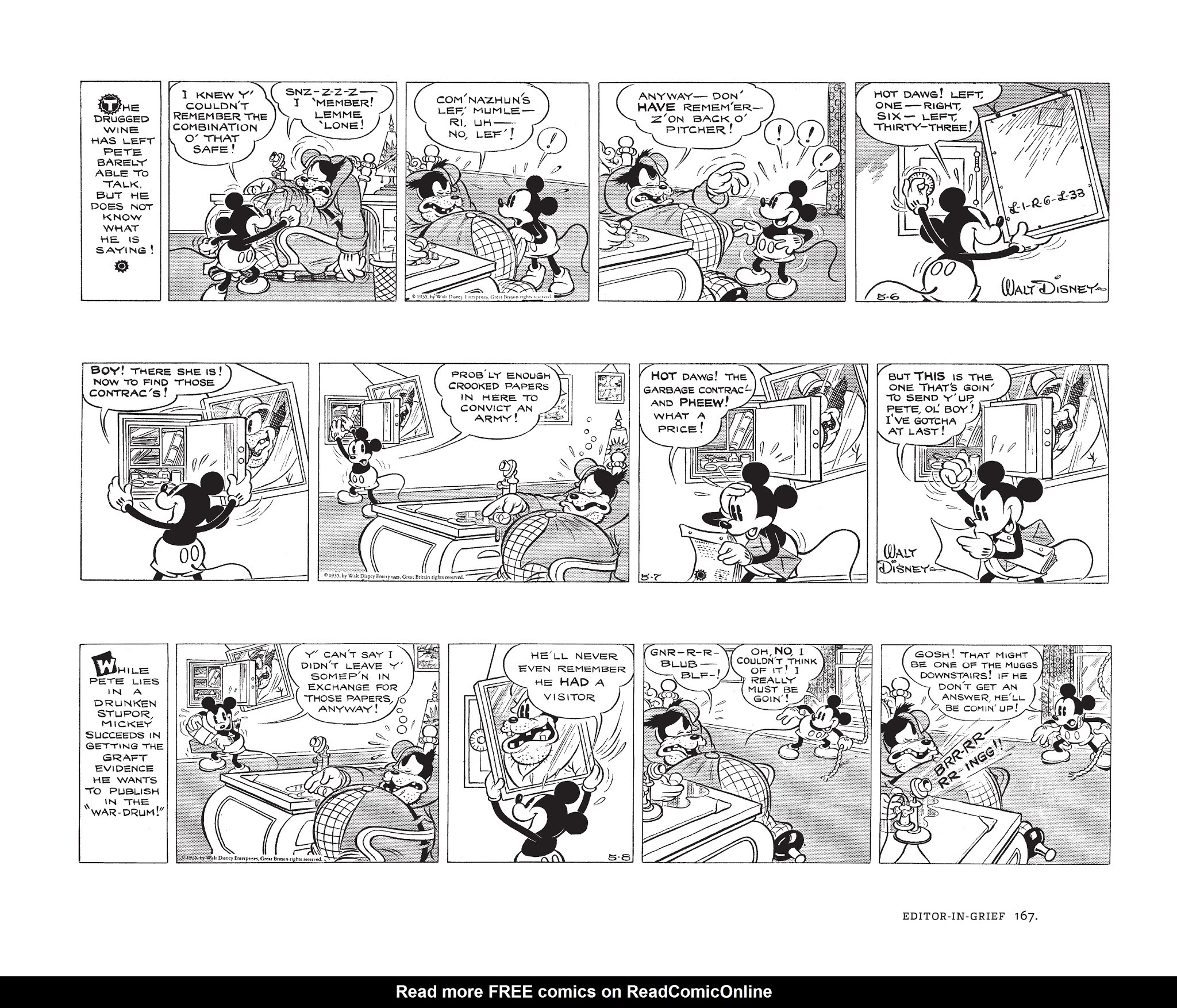 Read online Walt Disney's Mickey Mouse by Floyd Gottfredson comic -  Issue # TPB 3 (Part 2) - 67