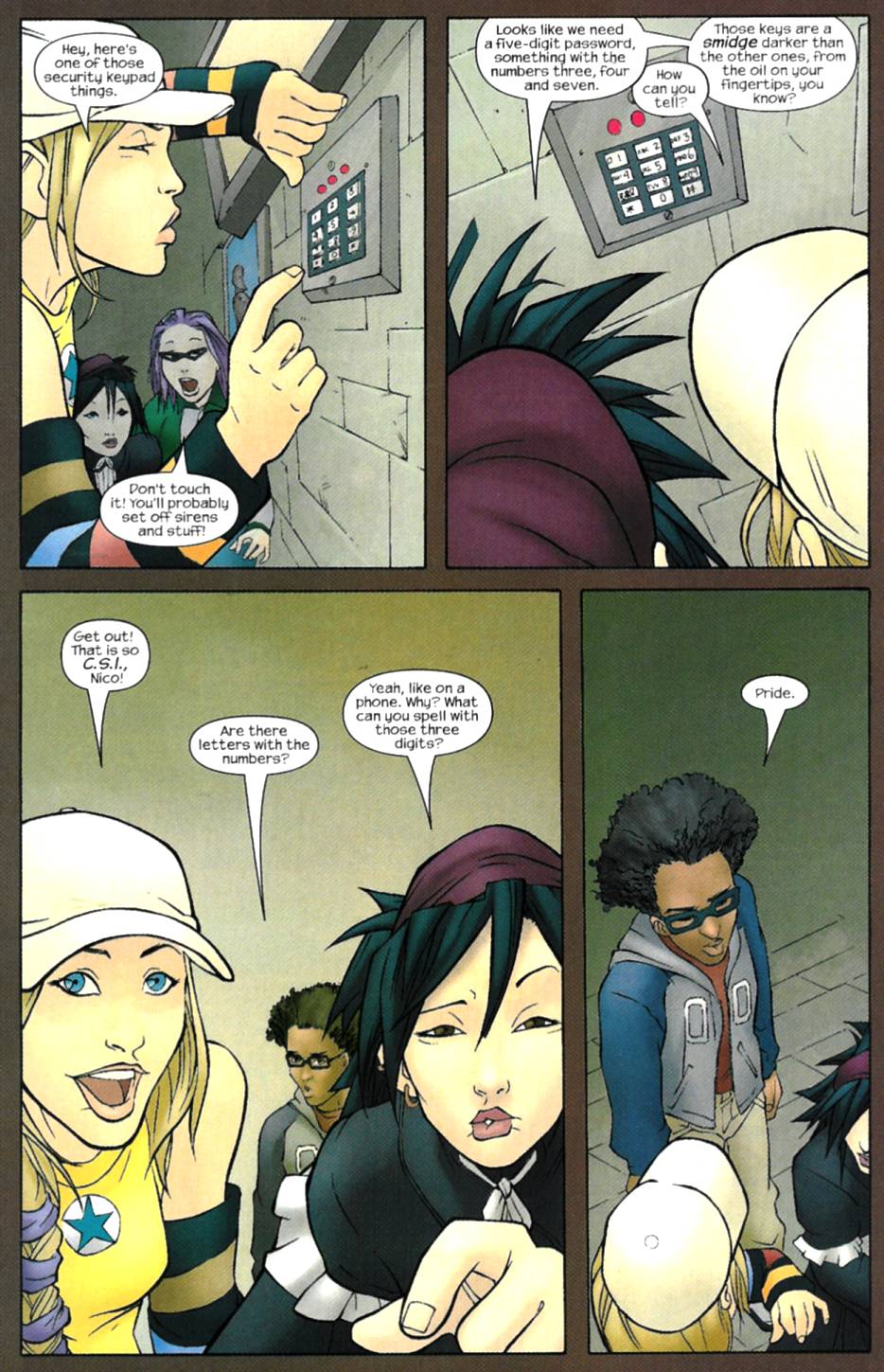 Read online Runaways (2003) comic -  Issue #2 - 23