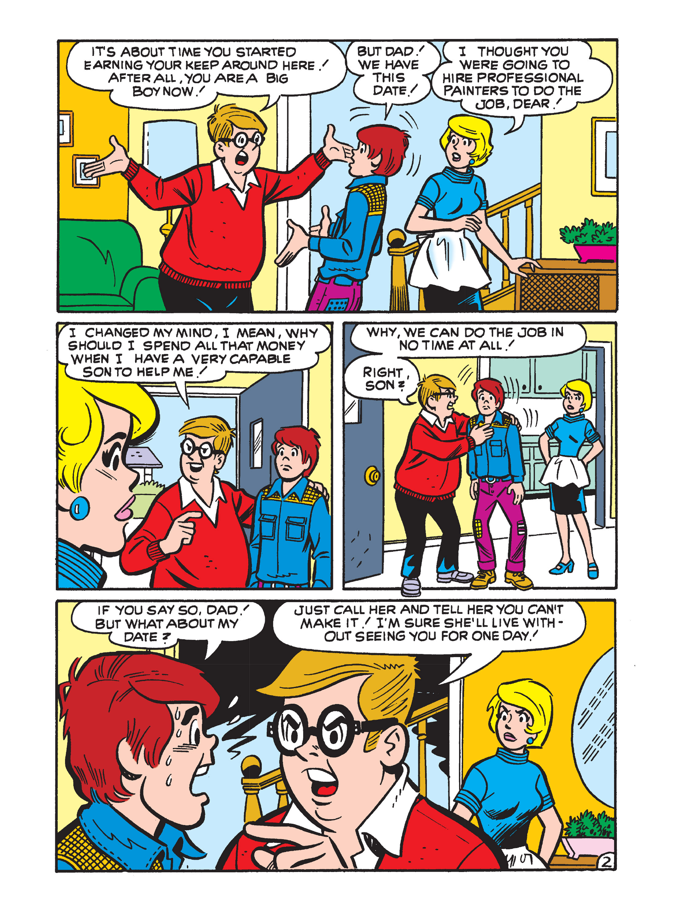 Read online Jughead's Double Digest Magazine comic -  Issue #195 - 129