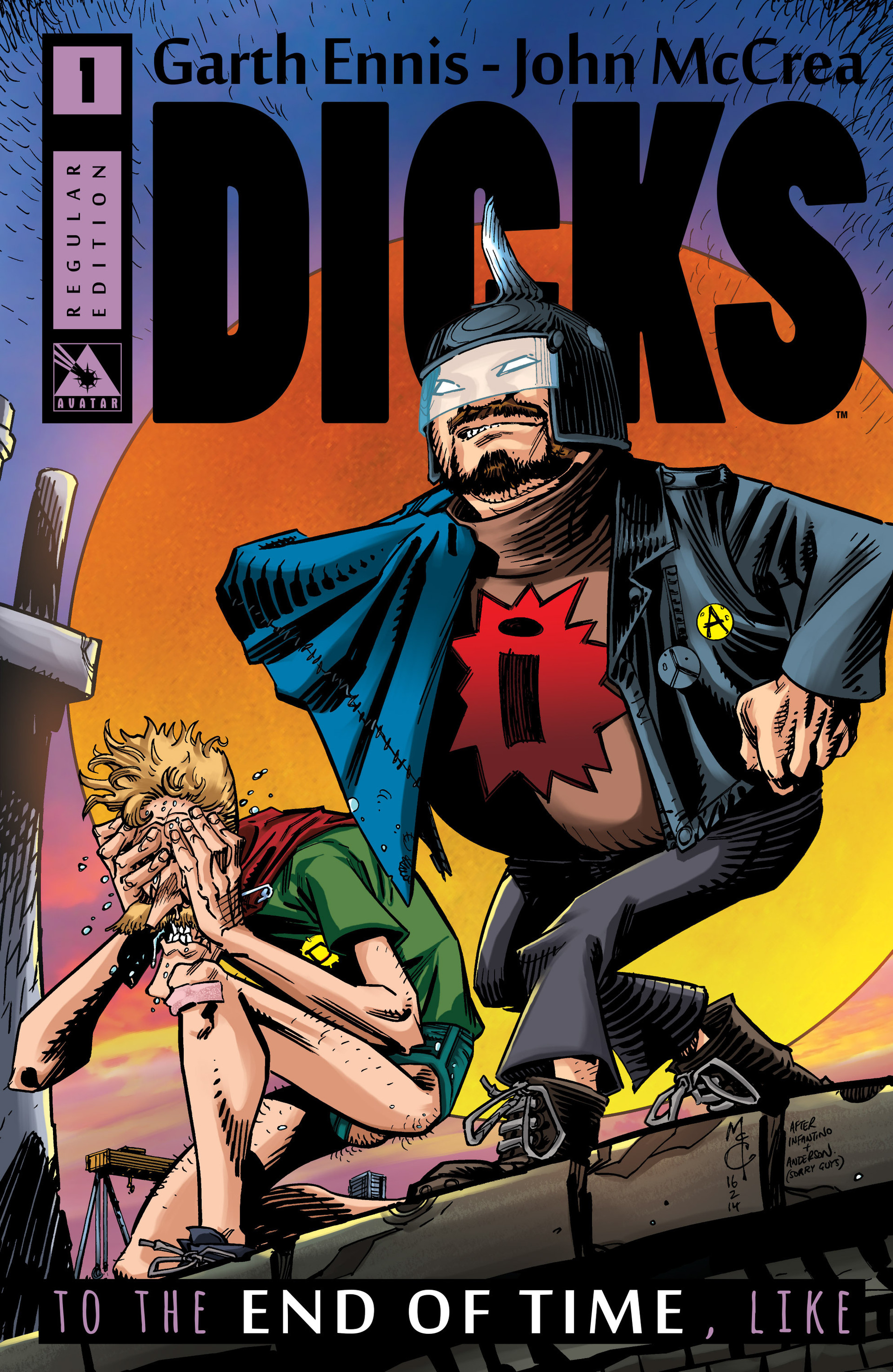 Read online Dicks: To the End of Time, Like comic -  Issue #1 - 1