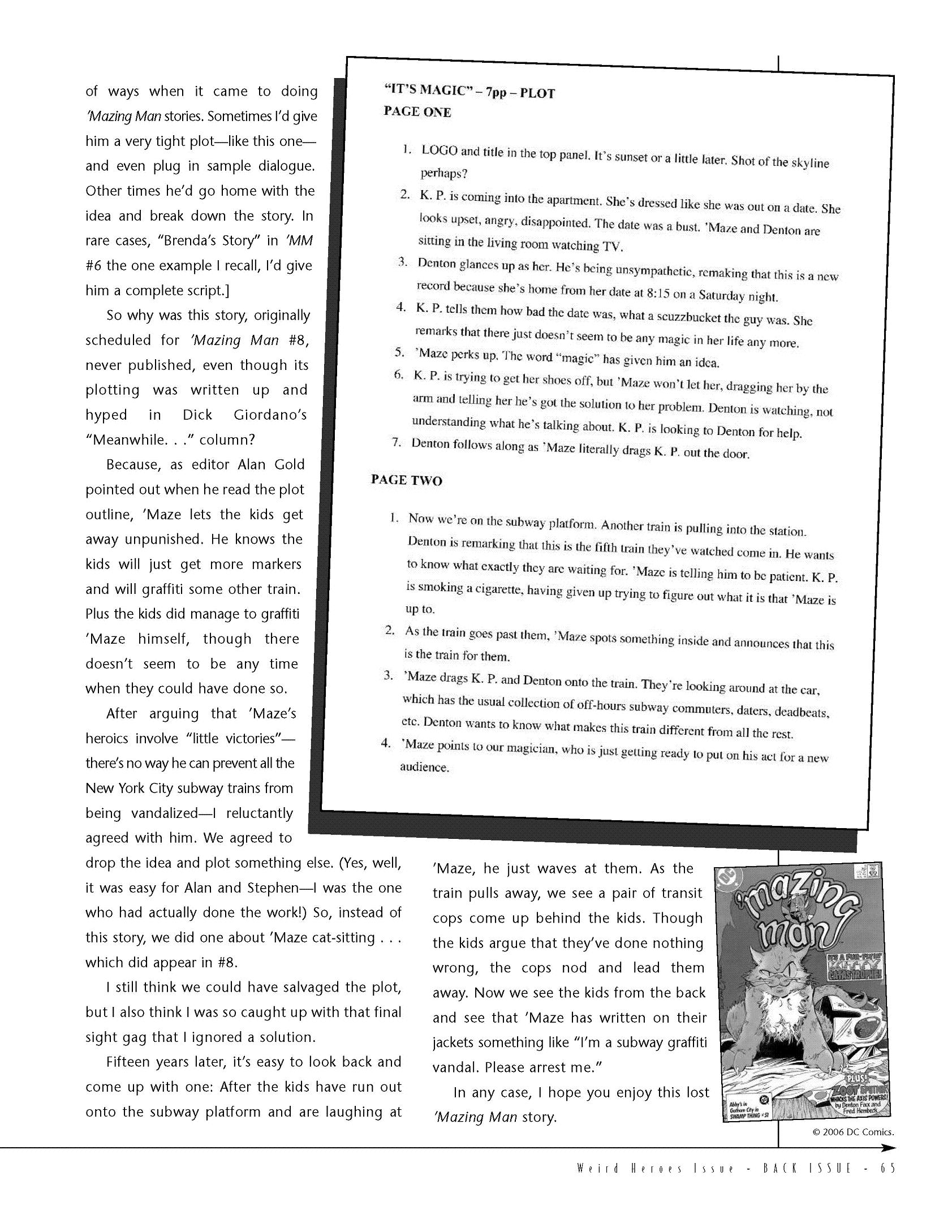 Read online Back Issue comic -  Issue #15 - 67