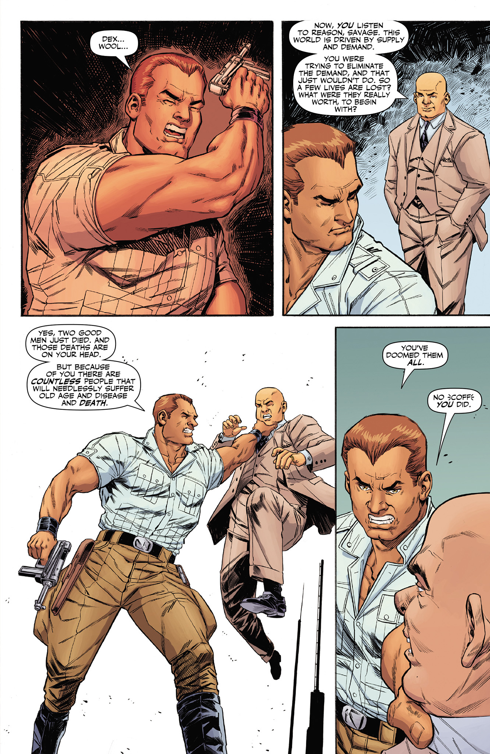 Read online Doc Savage (2013) comic -  Issue #3 - 23