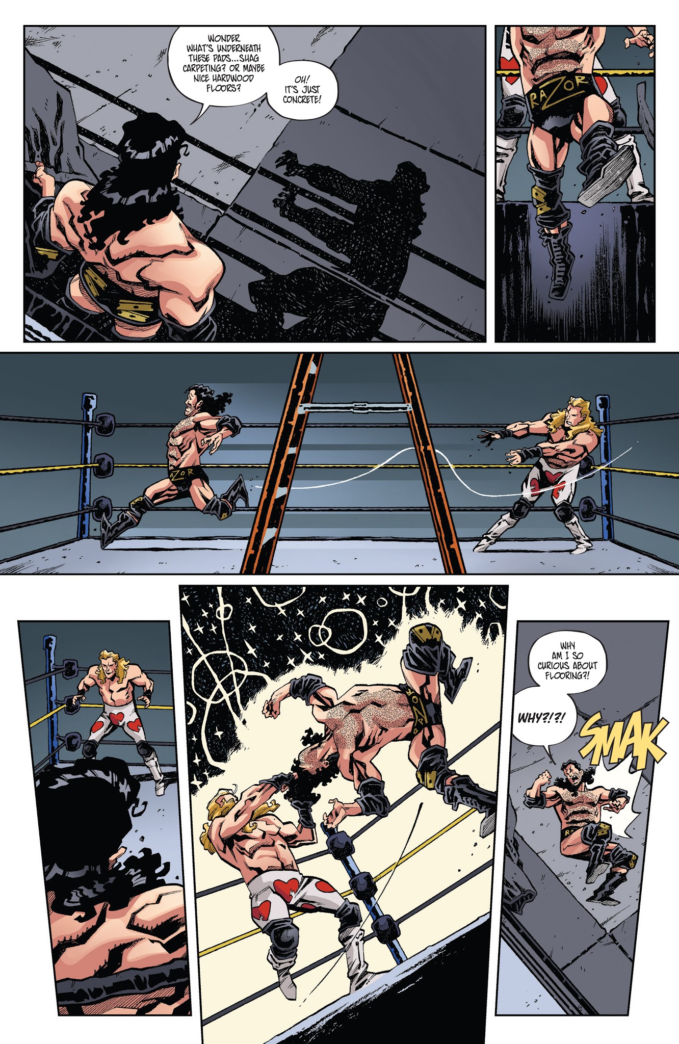 Read online WWE: Wrestlemania 2017 Special comic -  Issue # Full - 6