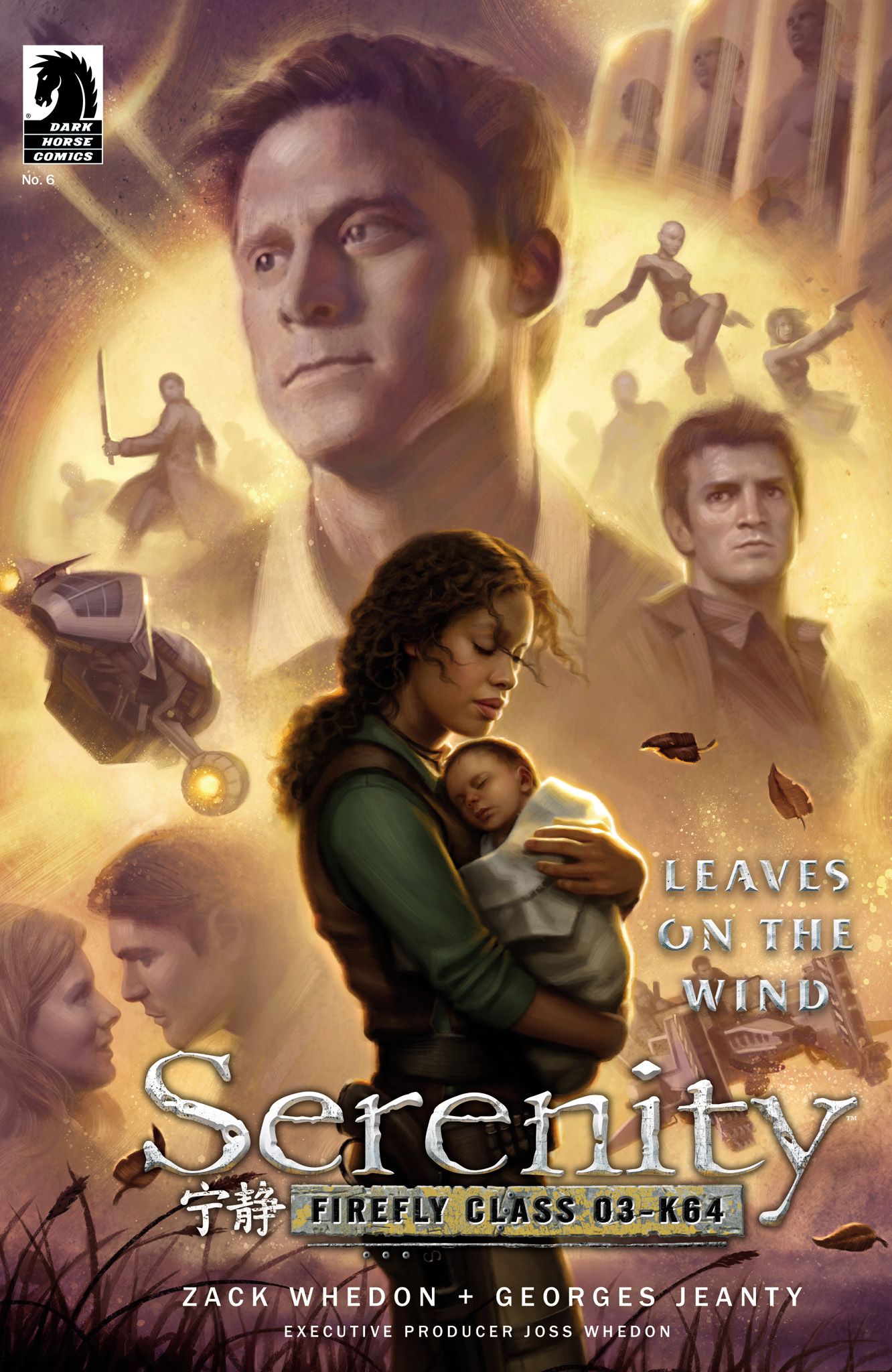 Read online Serenity: Firefly Class 03-K64  Leaves on the Wind comic -  Issue #6 - 1