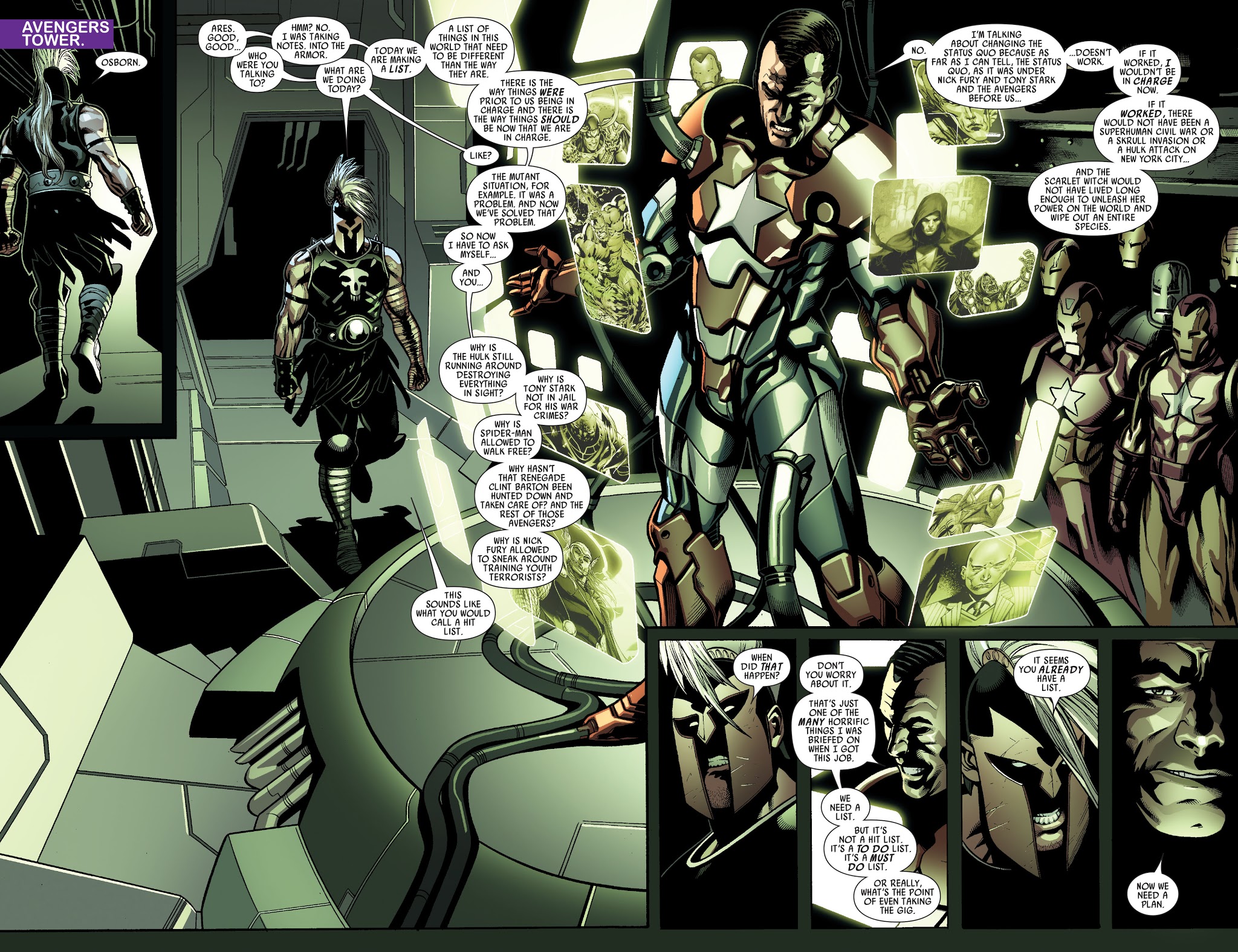 Read online Dark Reign: The List comic -  Issue # Issue Avengers - 3