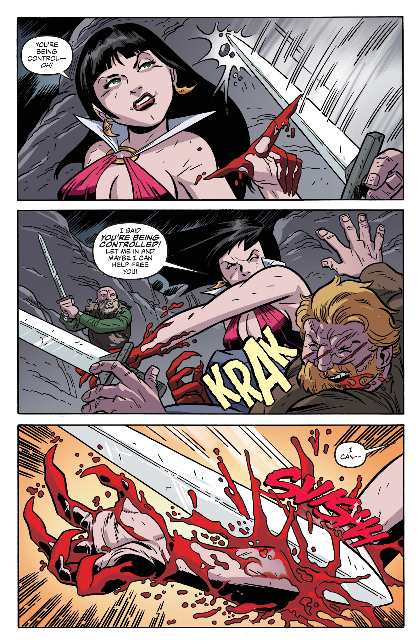 Read online Savage Tales: Vampirella comic -  Issue # Full - 6