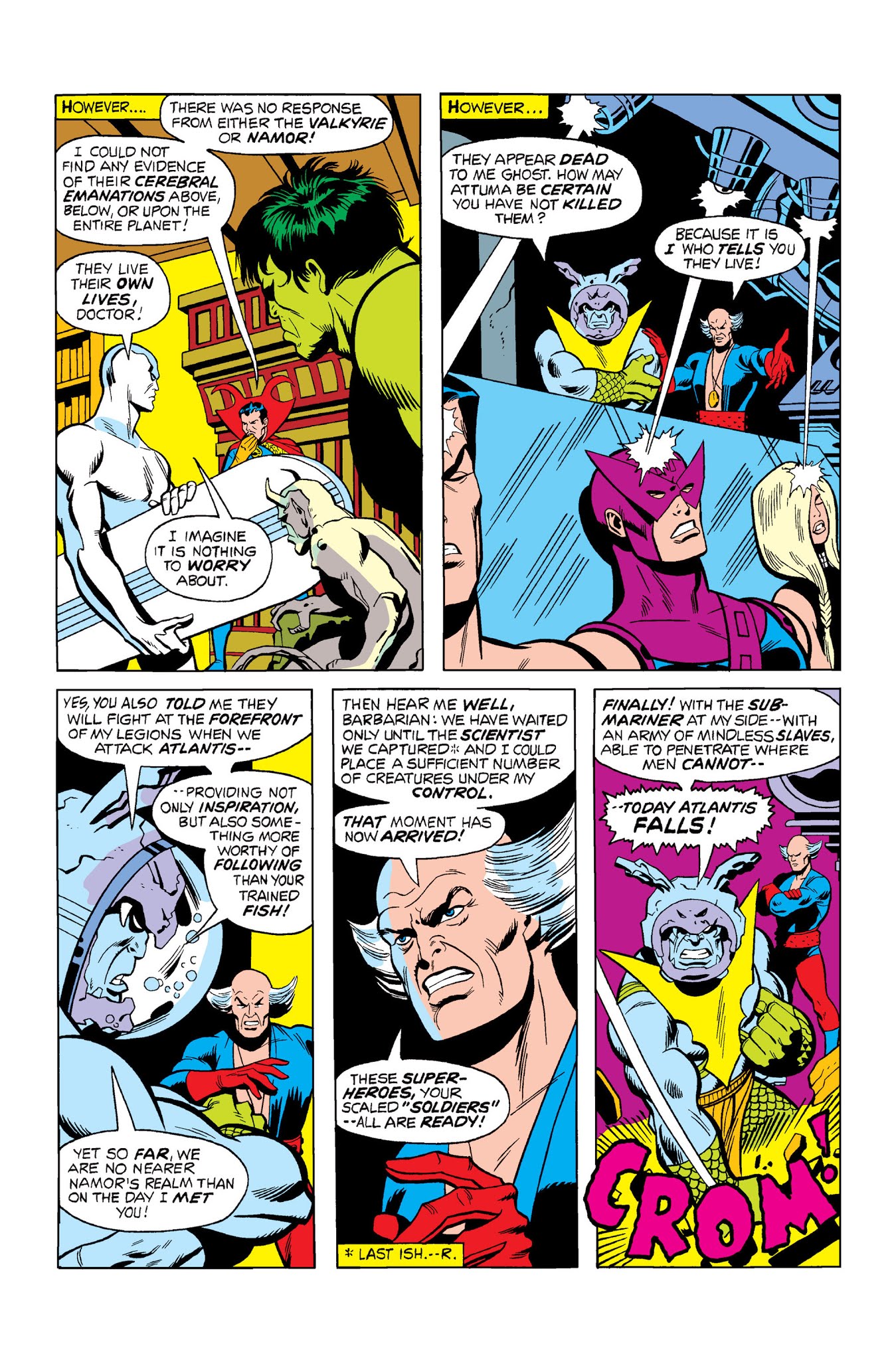 Read online Marvel Masterworks: The Defenders comic -  Issue # TPB 2 (Part 1) - 33