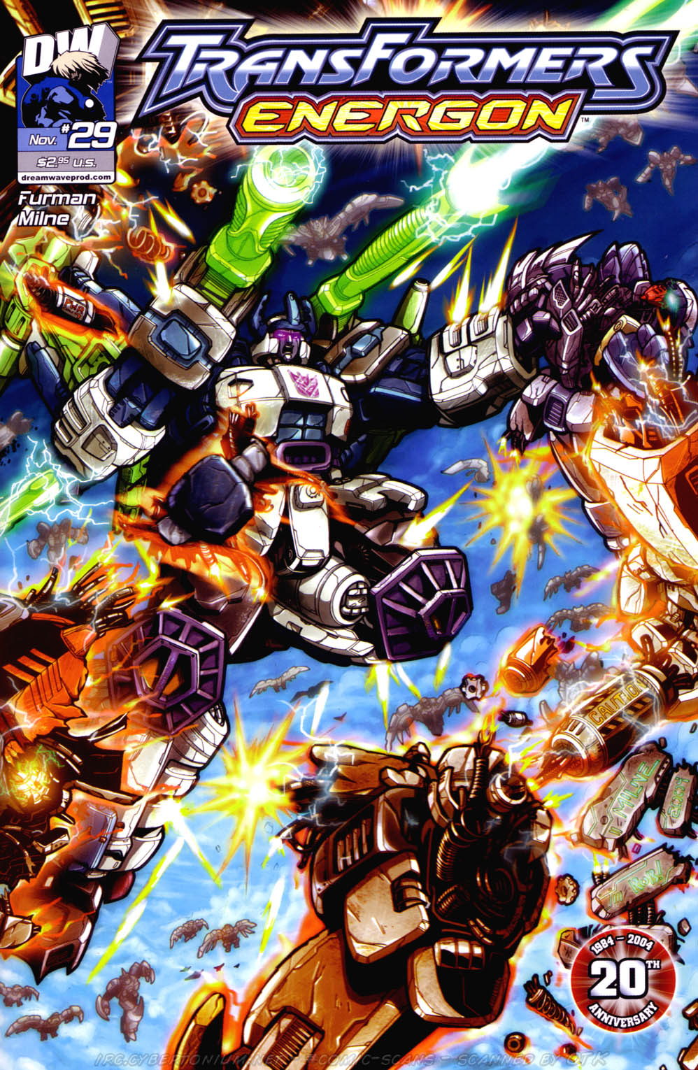 Read online Transformers Energon comic -  Issue #29 - 1