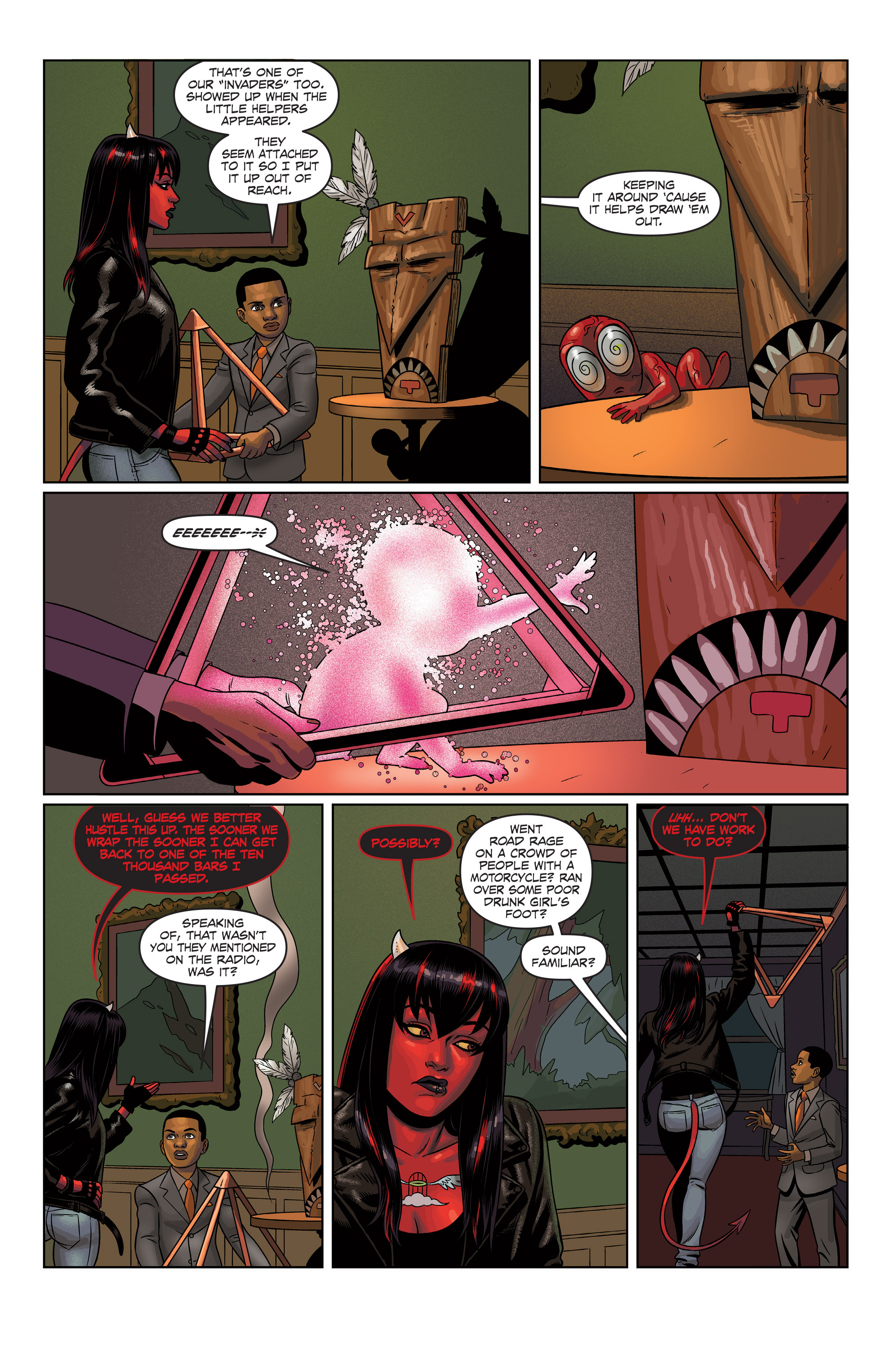 Read online Mercy Sparx (2013) comic -  Issue #6 - 22