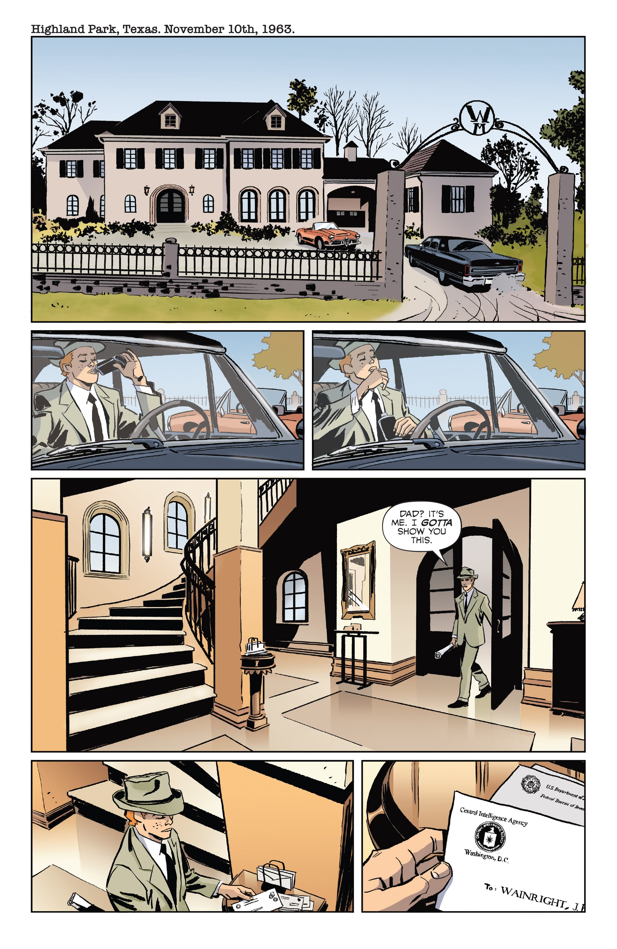 Read online Regarding the Matter of Oswald's Body comic -  Issue #1 - 19