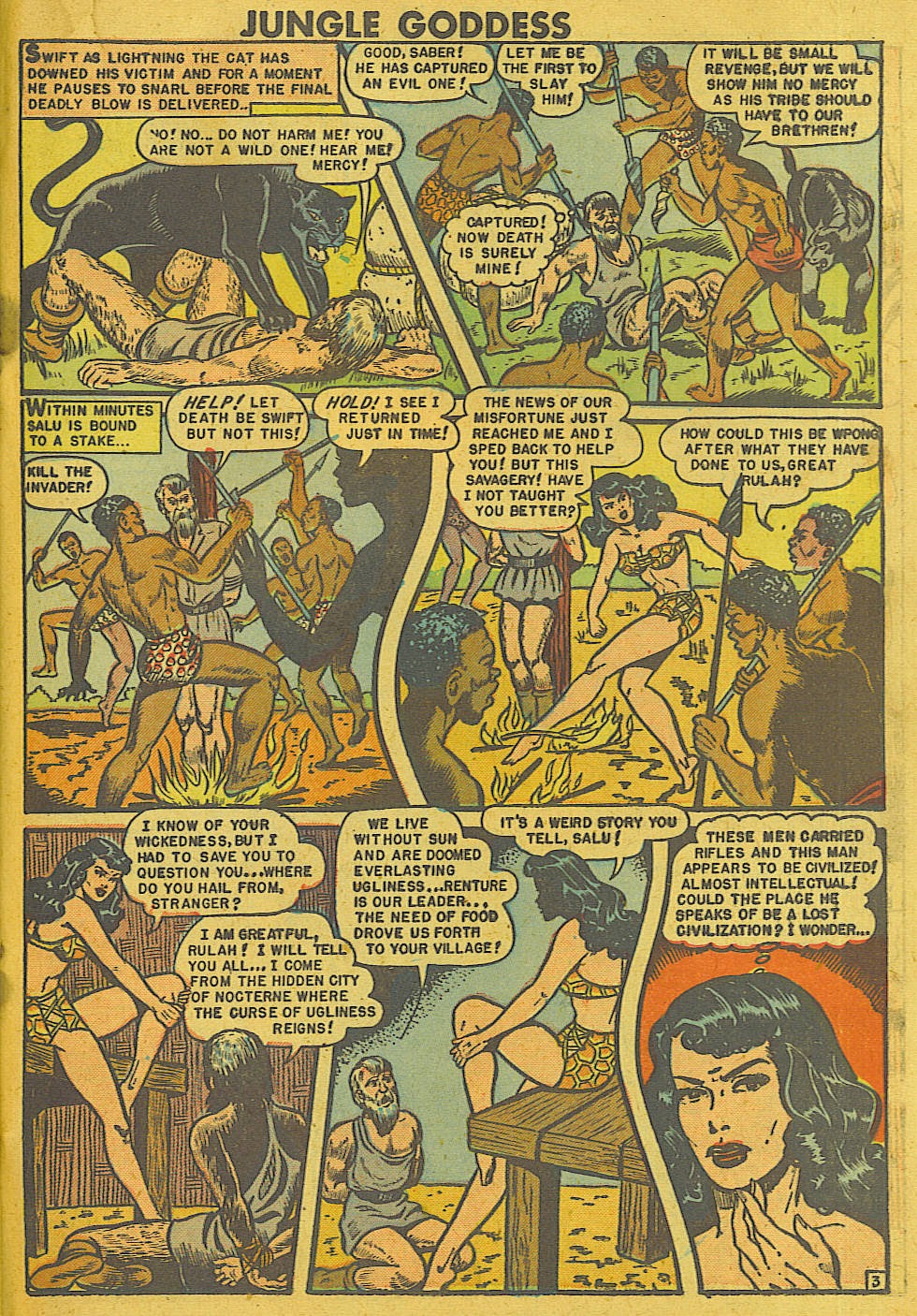 Read online Rulah - Jungle Goddess comic -  Issue #21 - 23