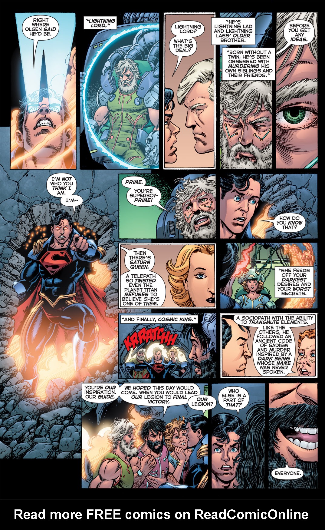 Read online Final Crisis: Legion of Three Worlds comic -  Issue #1 - 28