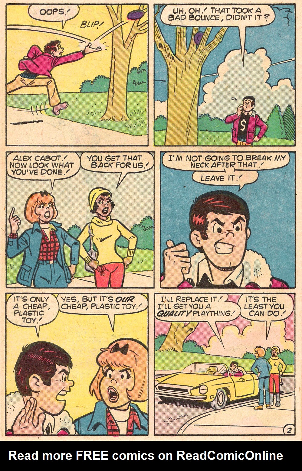 Read online Archie's TV Laugh-Out comic -  Issue #55 - 30