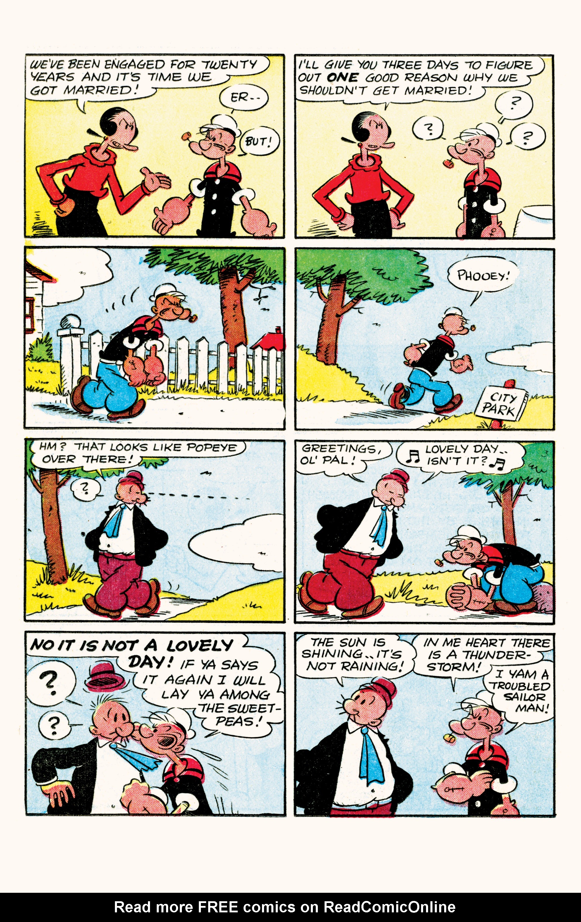 Read online Classic Popeye comic -  Issue #40 - 20