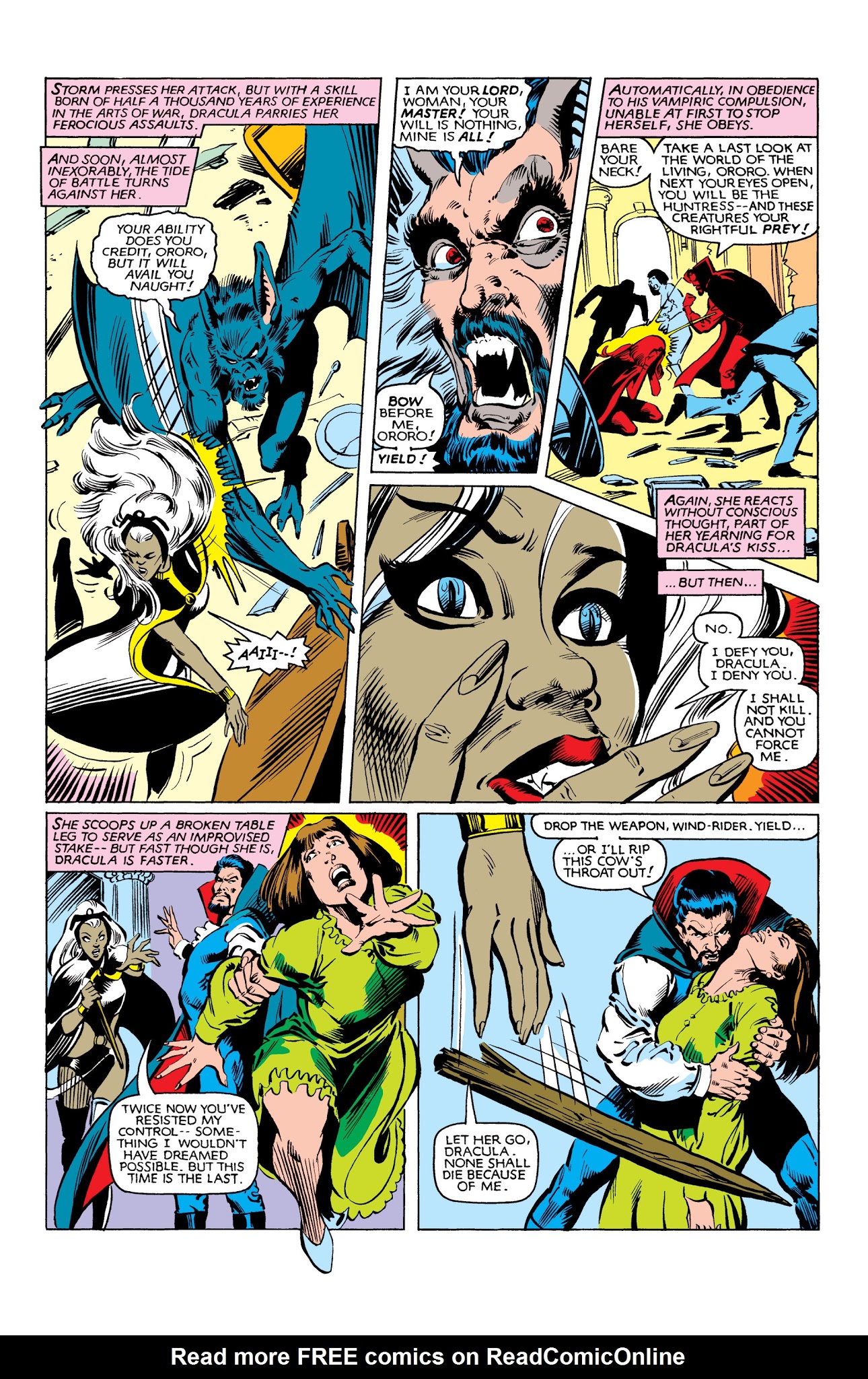 Read online X-Men: Curse of the Mutants - X-Men Vs. Vampires comic -  Issue # TPB - 216