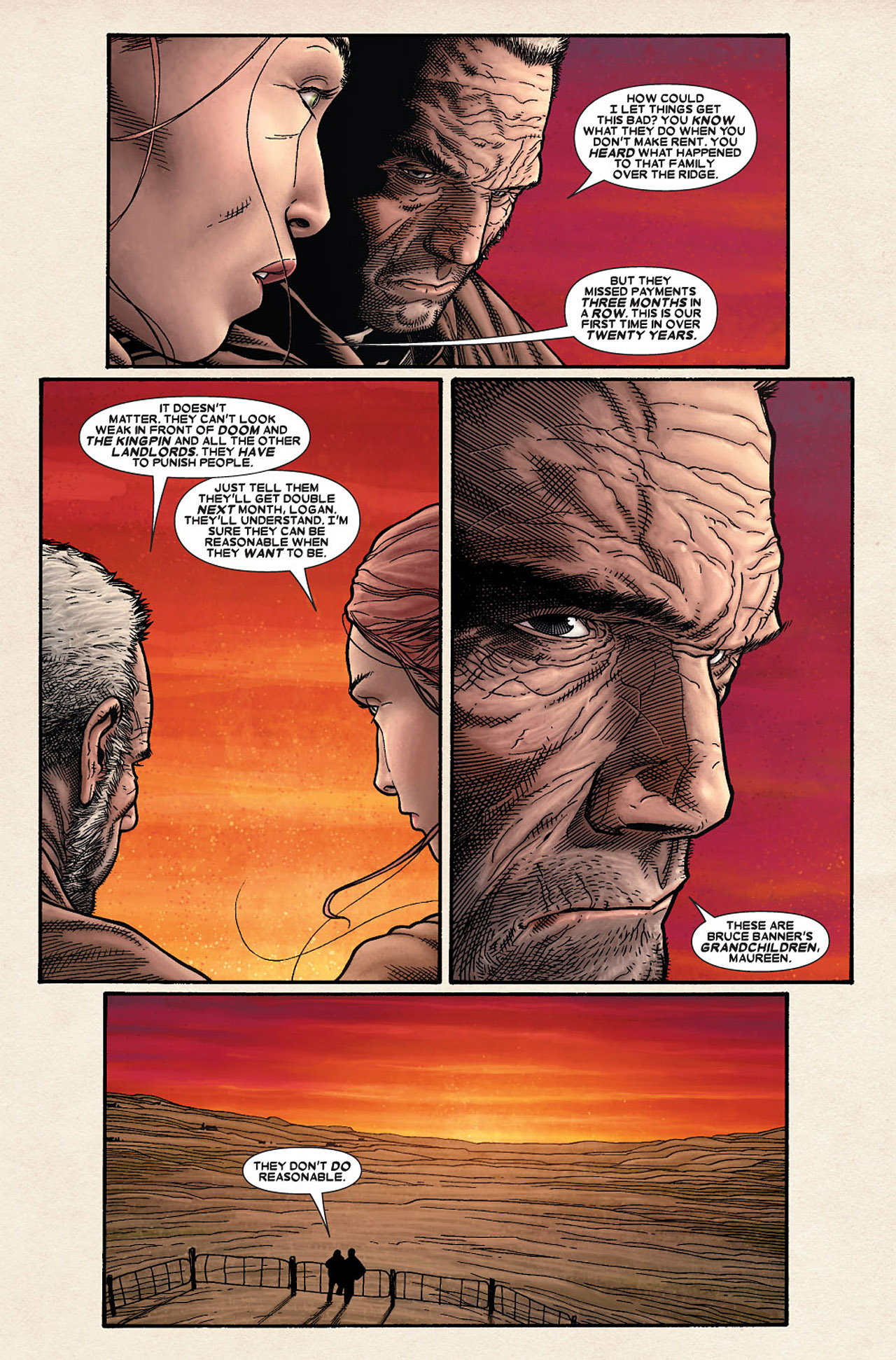 Read online Wolverine: Old Man Logan comic -  Issue # Full - 10