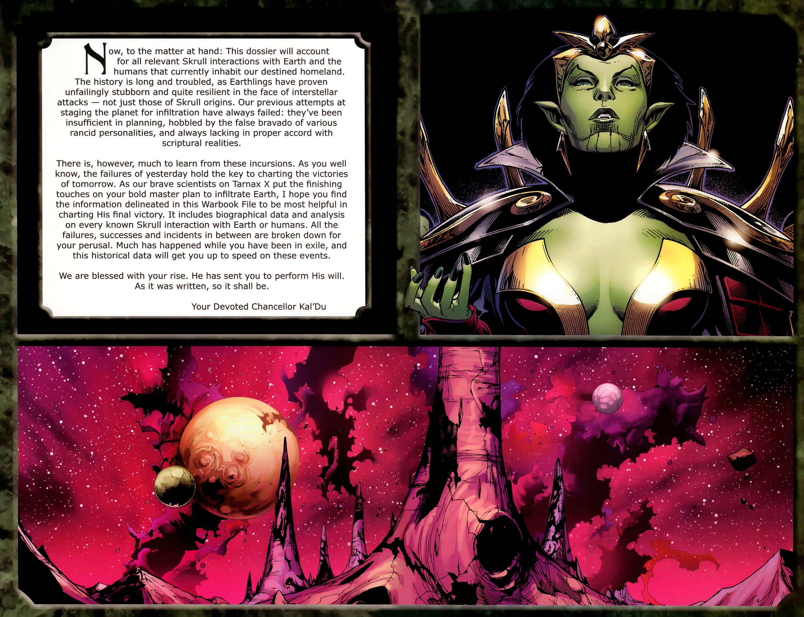Read online Skrulls! comic -  Issue # Full - 5