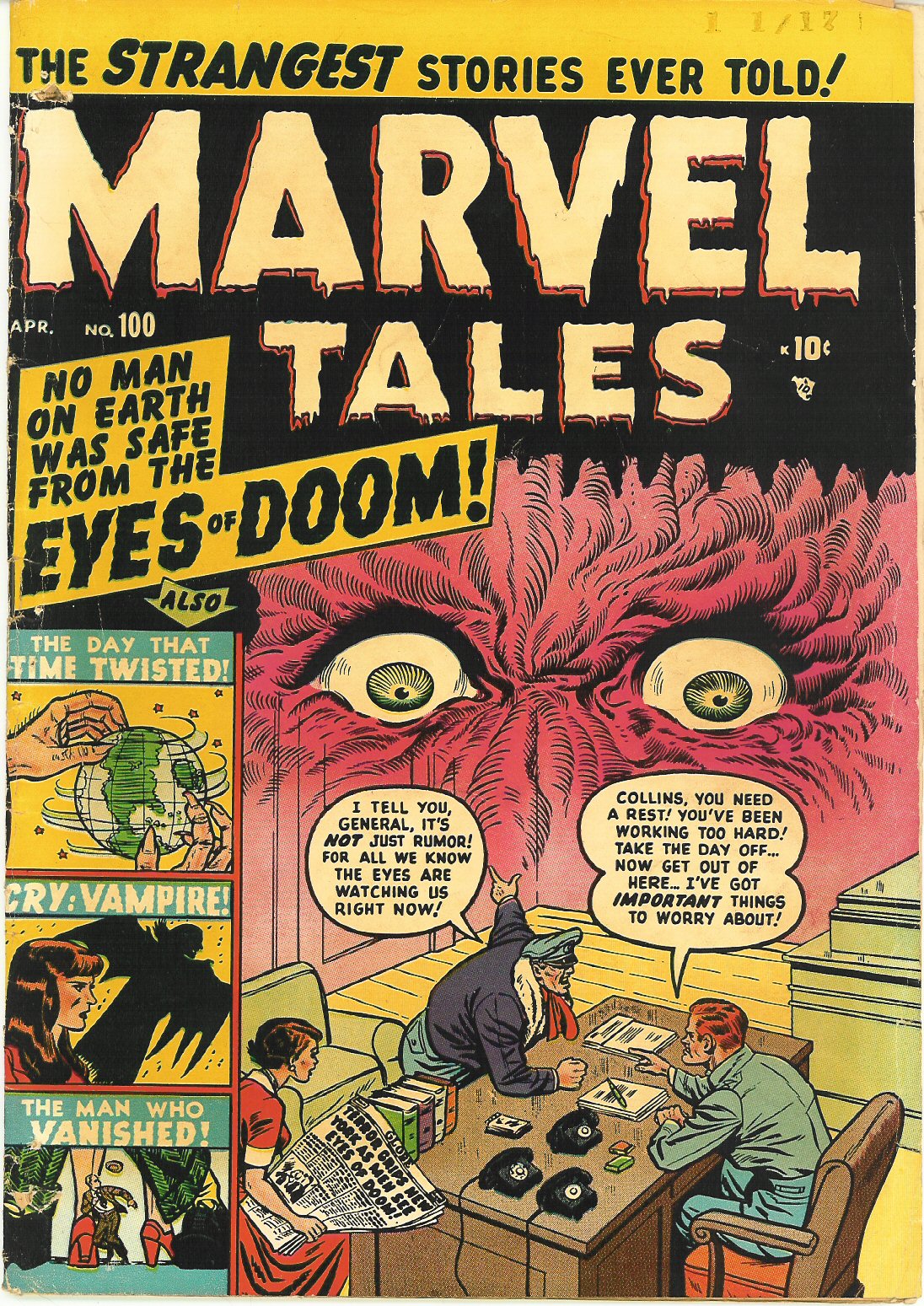 Marvel Tales (1949) 100 Page 0