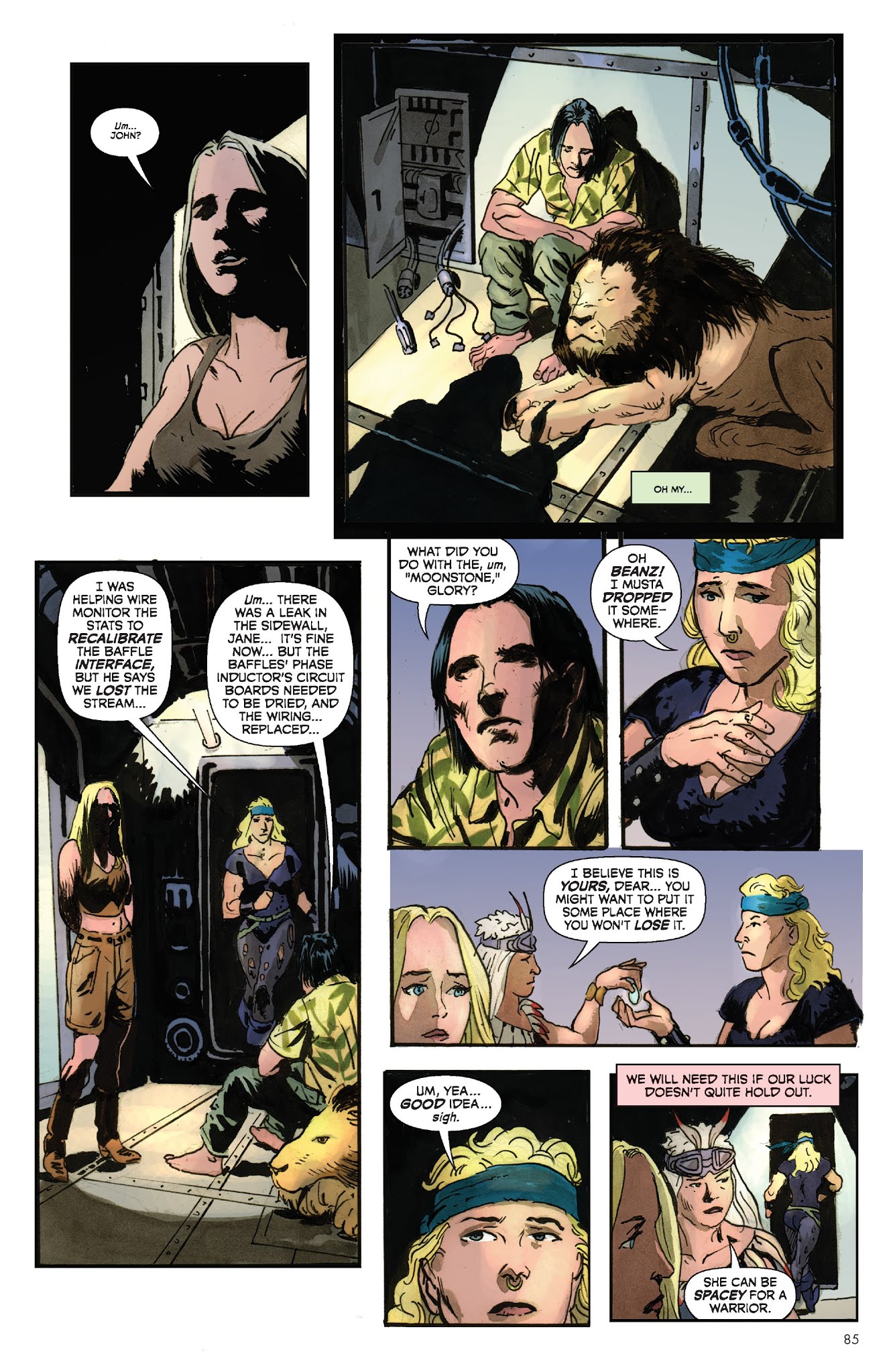 Read online The Once and Future Tarzan comic -  Issue # TPB - 86