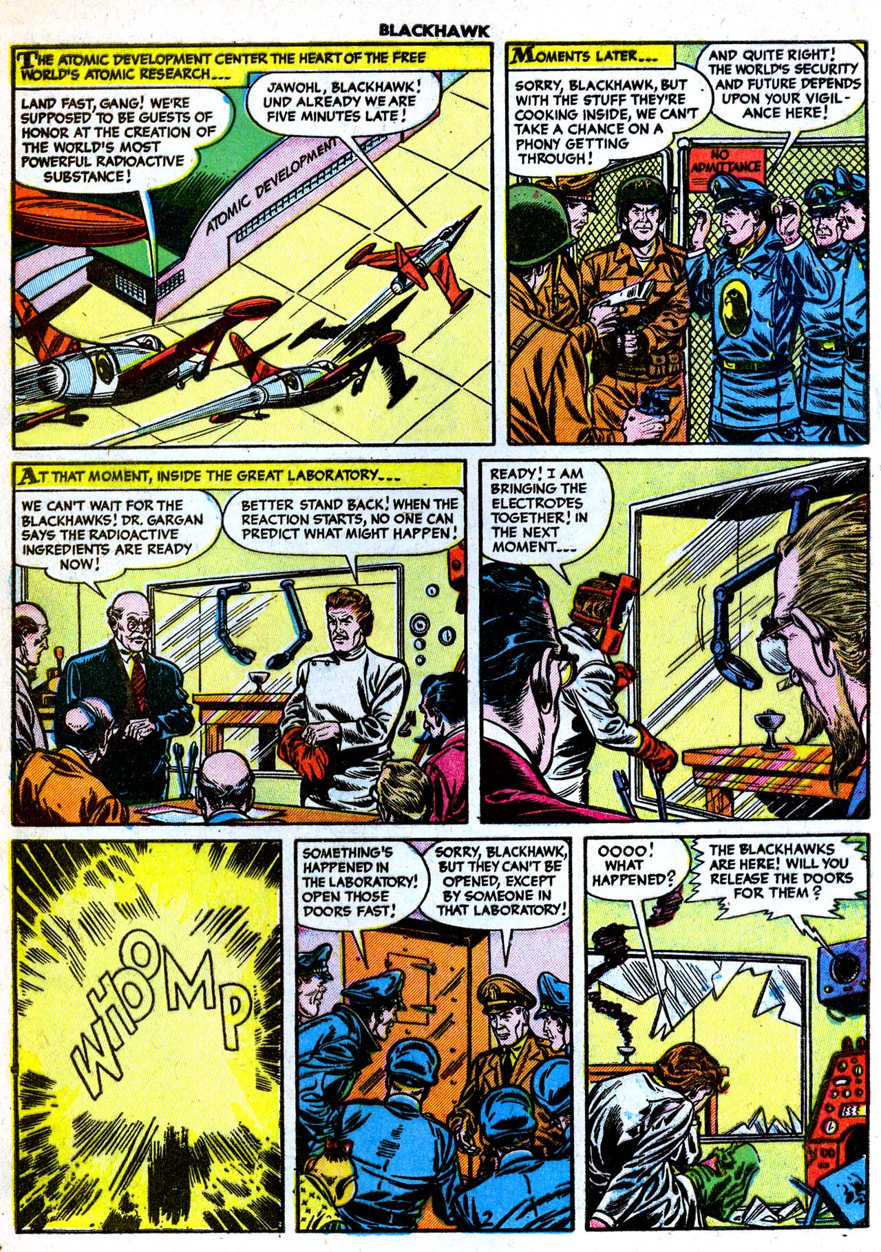 Read online Blackhawk (1957) comic -  Issue #93 - 4