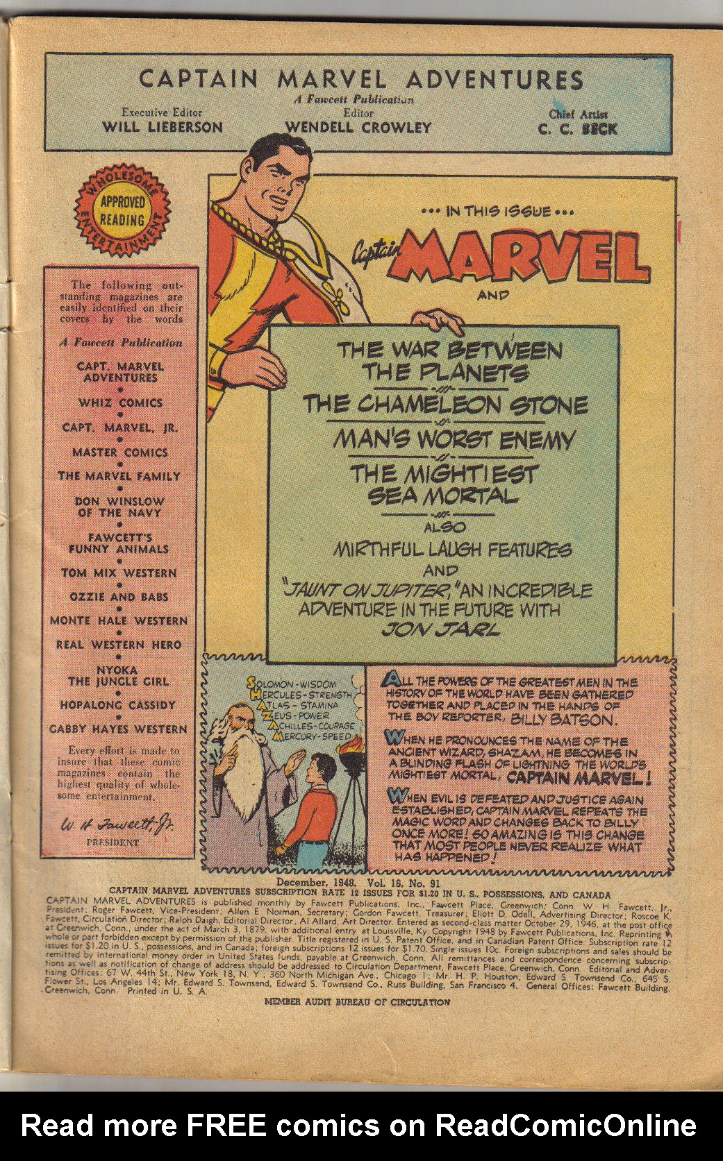 Read online Captain Marvel Adventures comic -  Issue #91 - 3