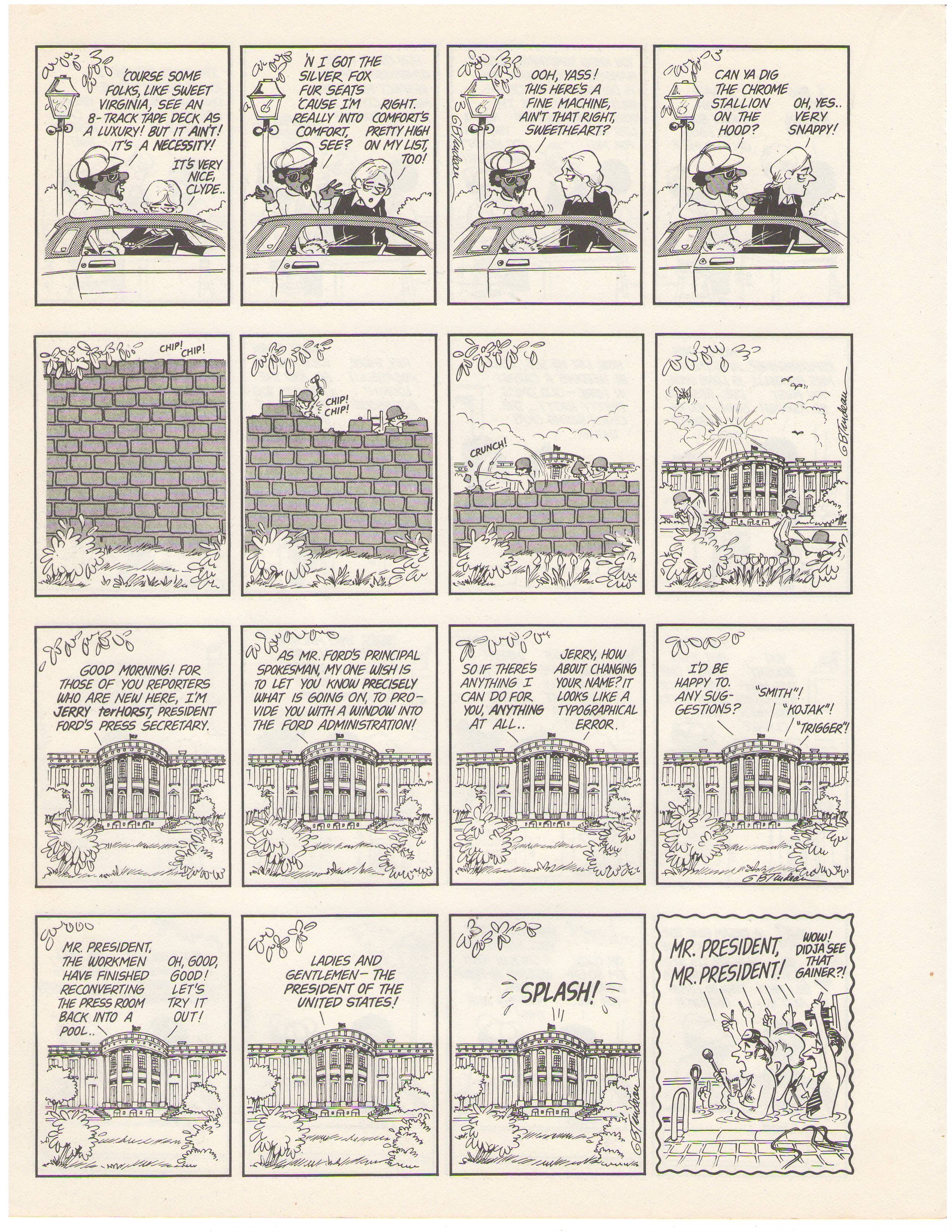 Read online The Doonesbury Chronicles comic -  Issue # TPB (Part 2) - 87