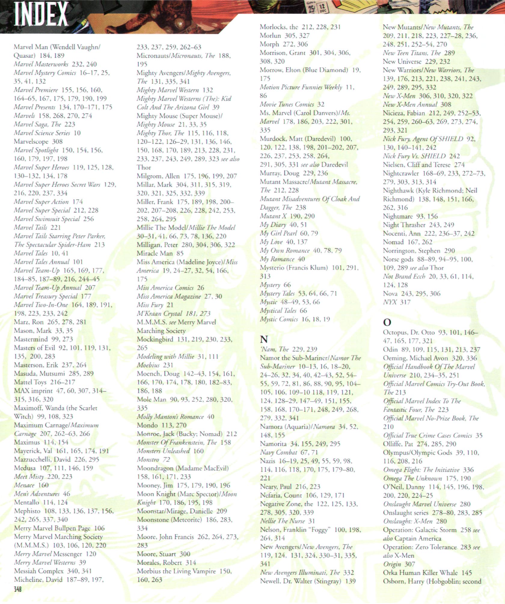 Read online Marvel Chronicle comic -  Issue # TPB (Part 3) - 122