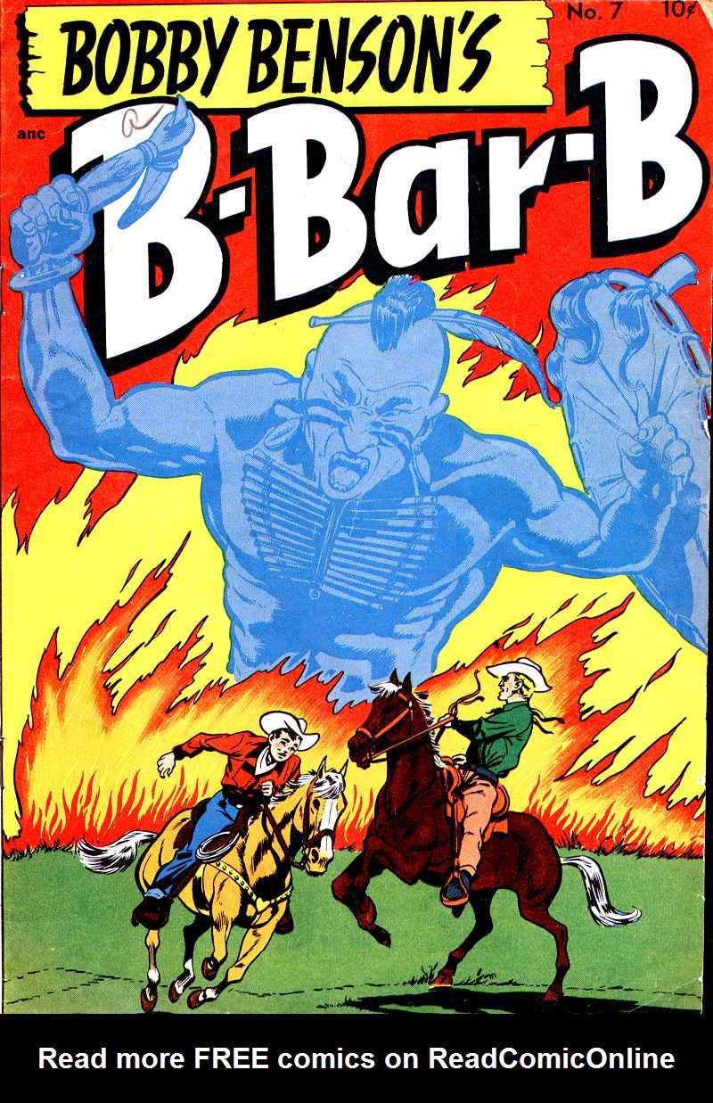 Read online Bobby Benson's B-Bar-B Riders comic -  Issue #7 - 1