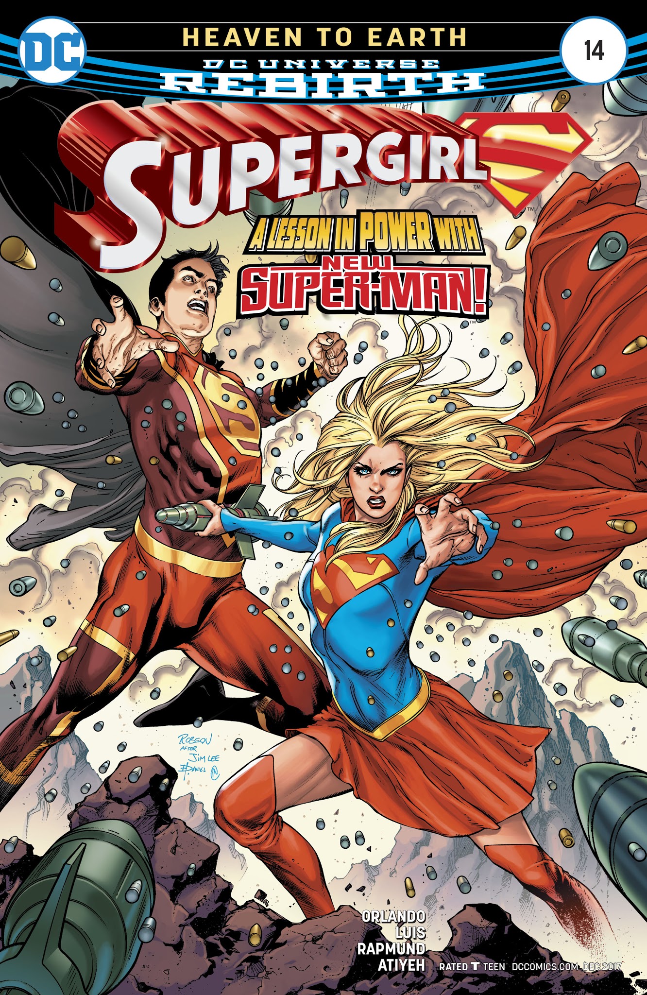 Read online Supergirl (2016) comic -  Issue #14 - 1