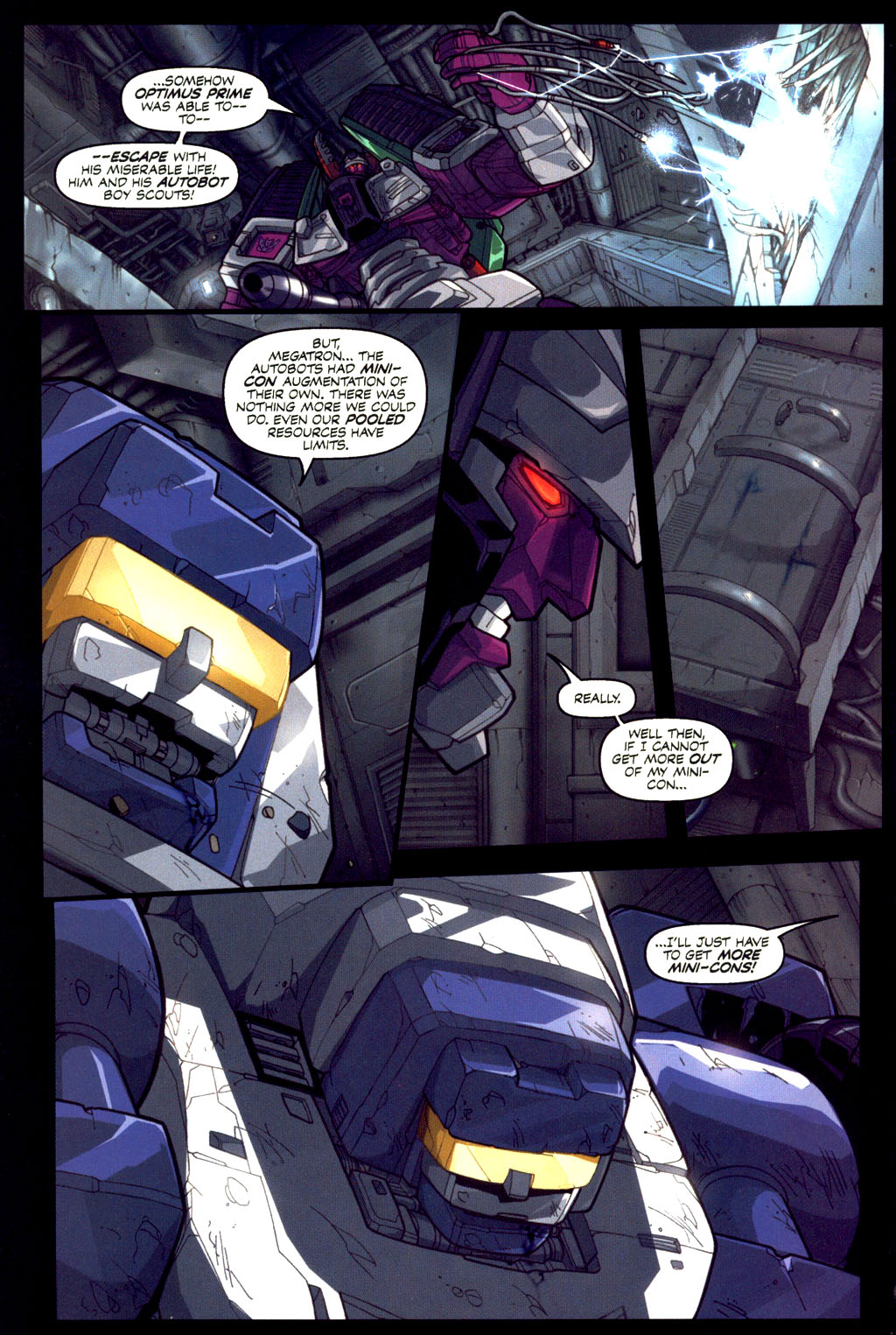 Read online Transformers Armada comic -  Issue #6 - 7