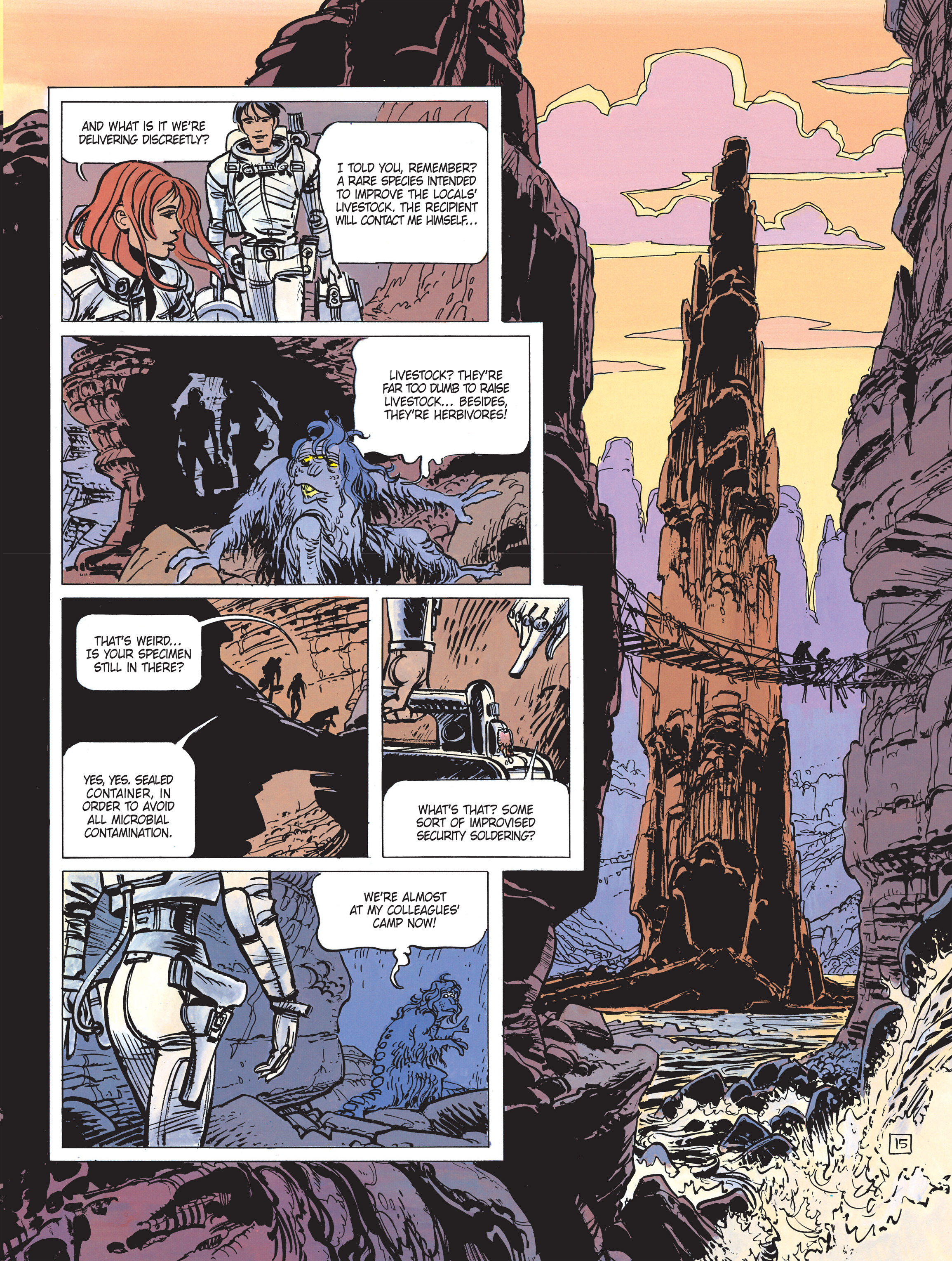 Read online Valerian and Laureline comic -  Issue #14 - 18