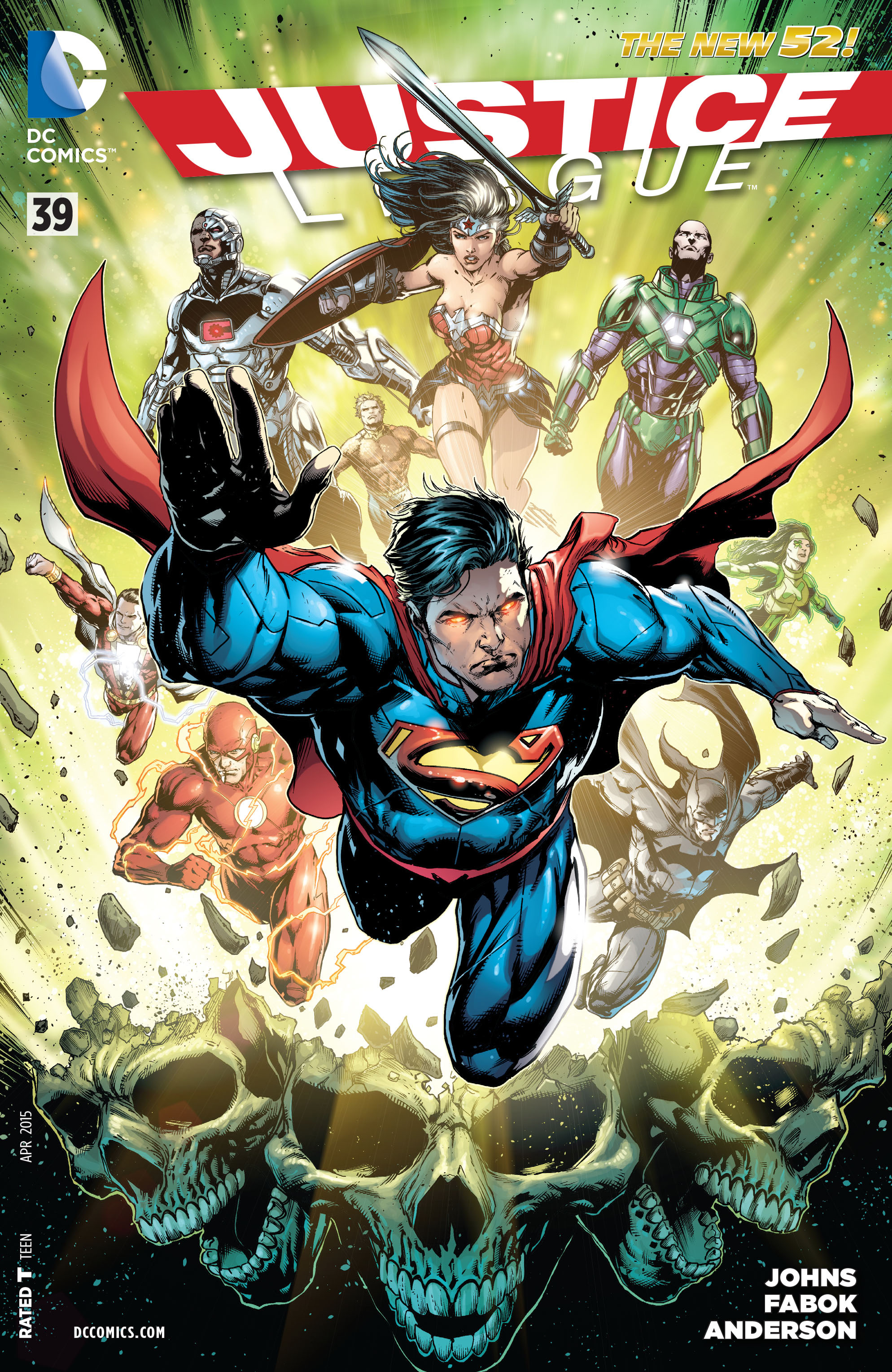 Read online Justice League (2011) comic -  Issue #39 - 1