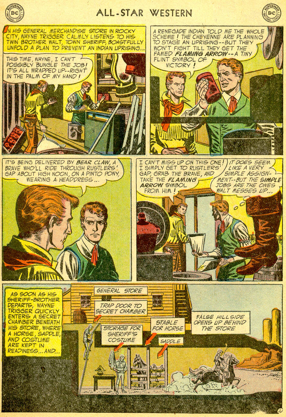 Read online All-Star Western (1951) comic -  Issue #81 - 4