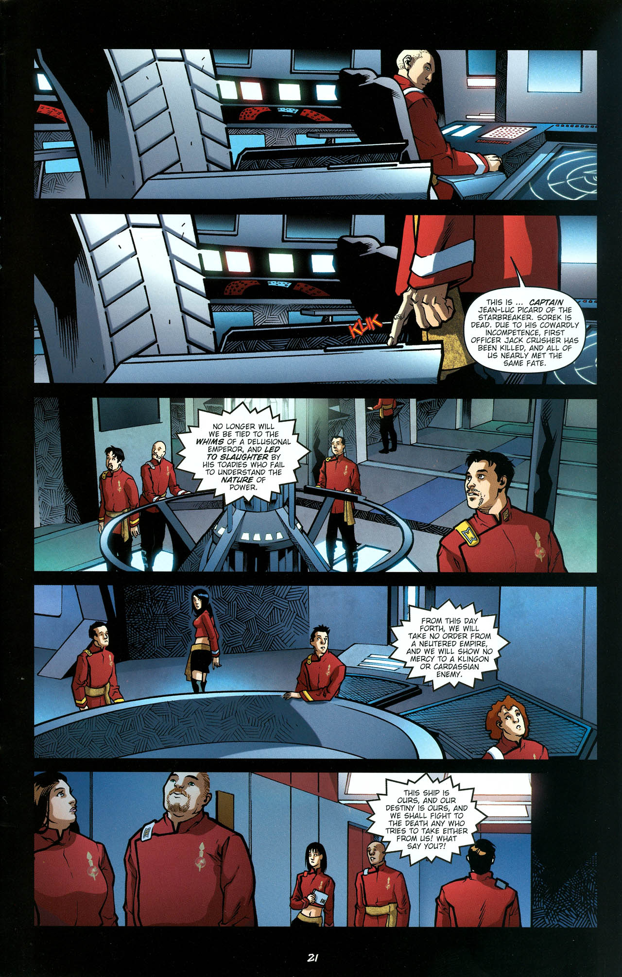 Read online Star Trek: Mirror Images comic -  Issue #3 - 23