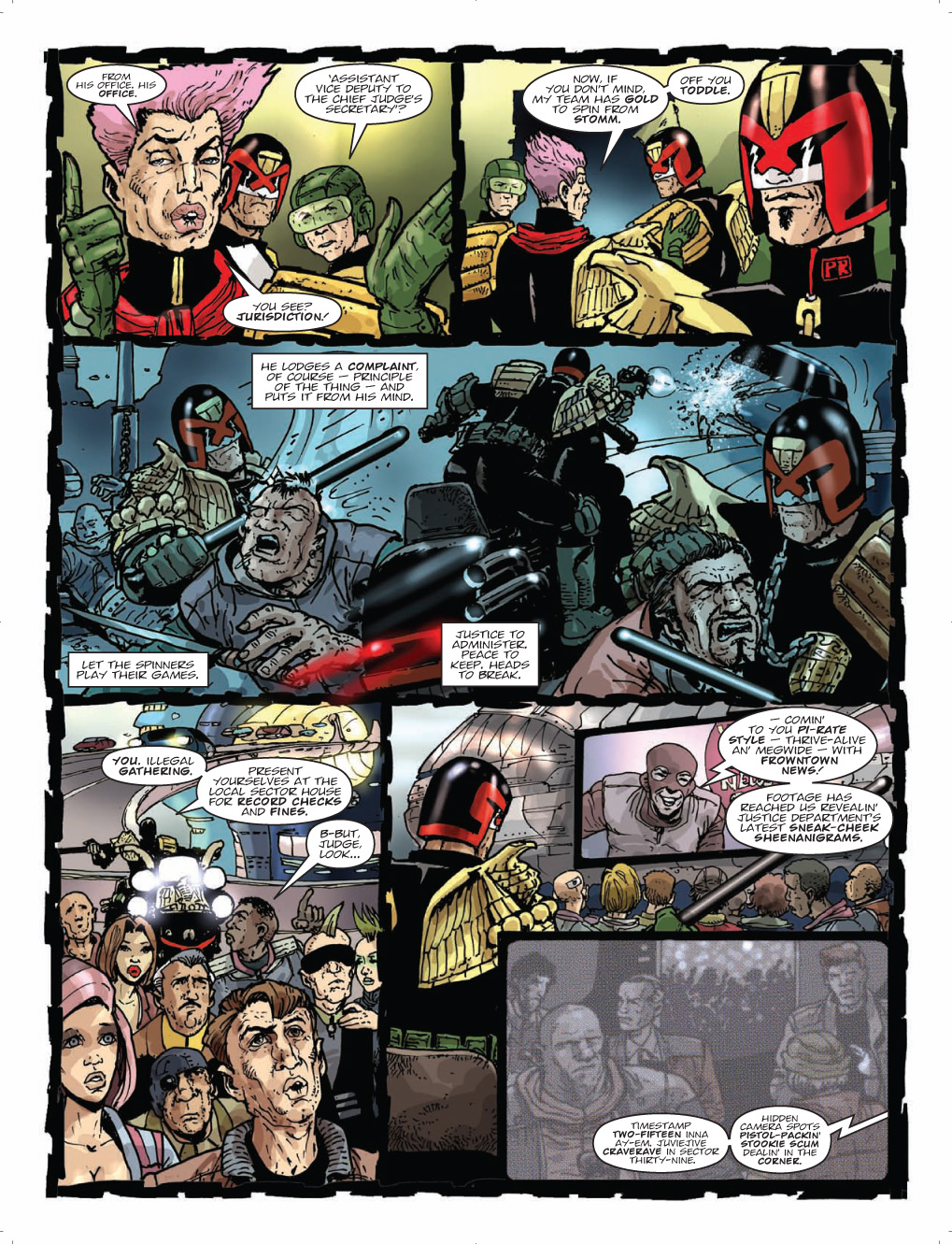 Read online Judge Dredd Megazine (Vol. 5) comic -  Issue #323 - 6