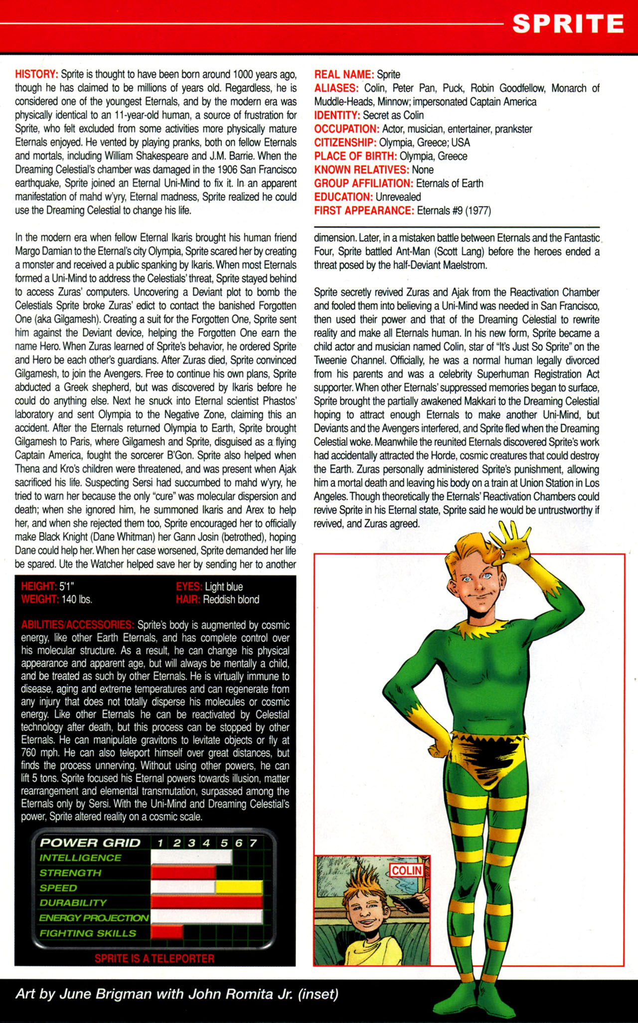 Read online Official Handbook of the Marvel Universe A To Z Update comic -  Issue #1 - 49