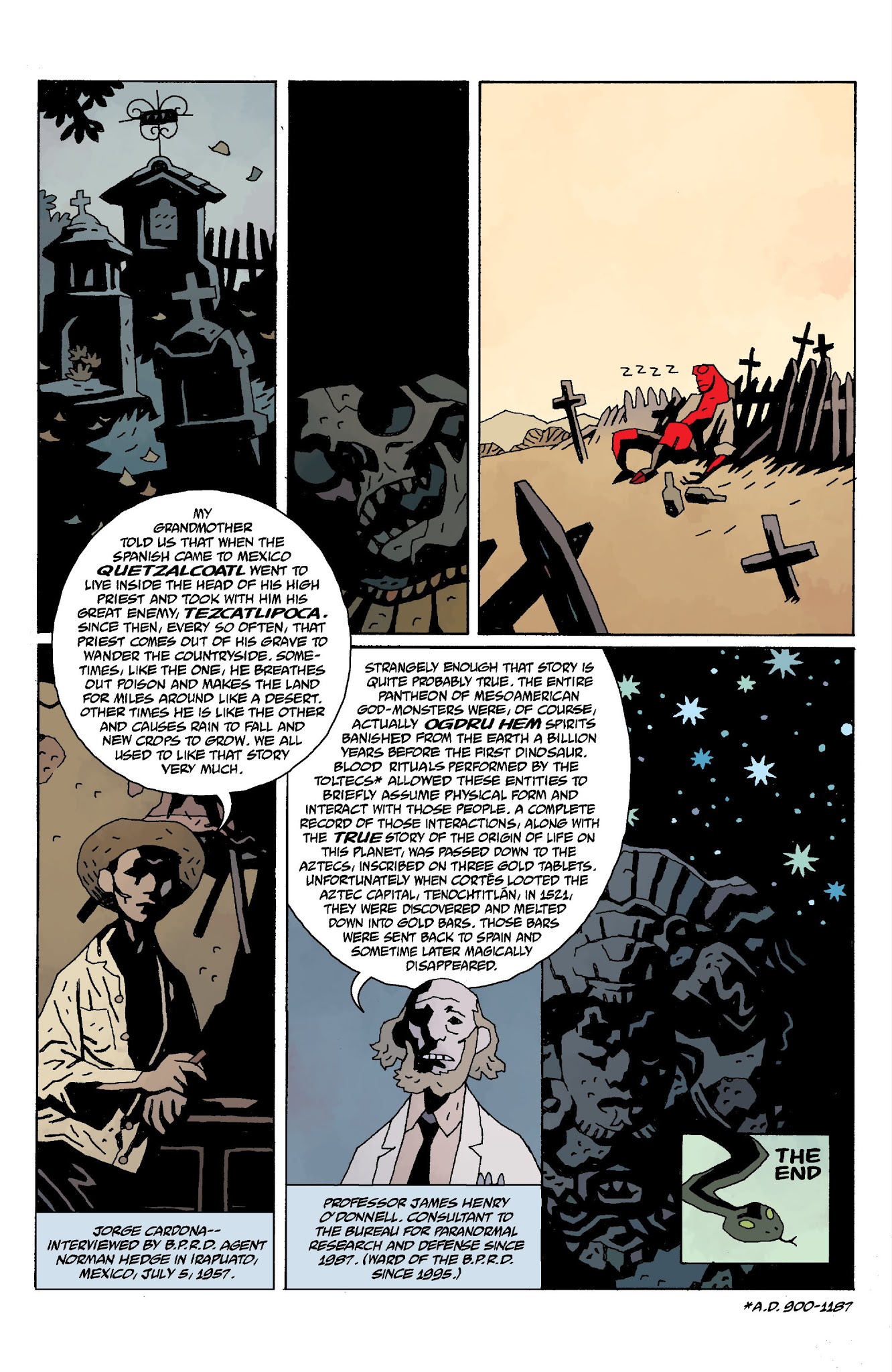 Read online Hellboy In Mexico comic -  Issue # TPB - 46